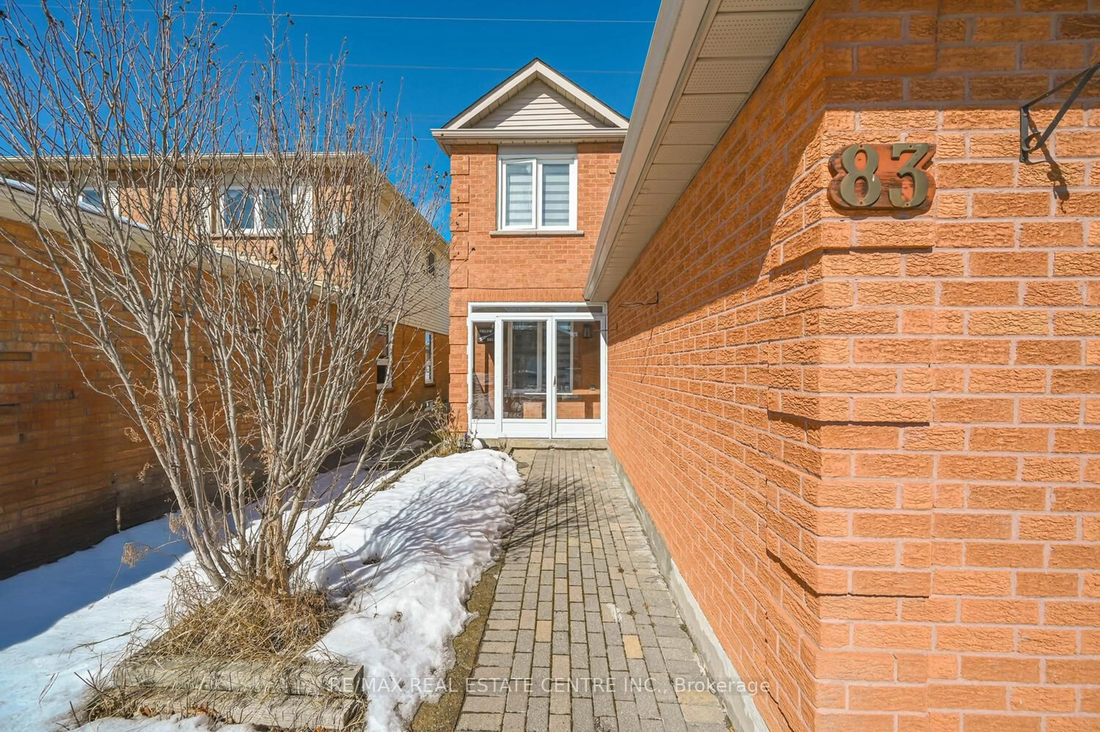 Home with brick exterior material, street for 83 Acadian Hts, Brampton Ontario L6Y 4H2