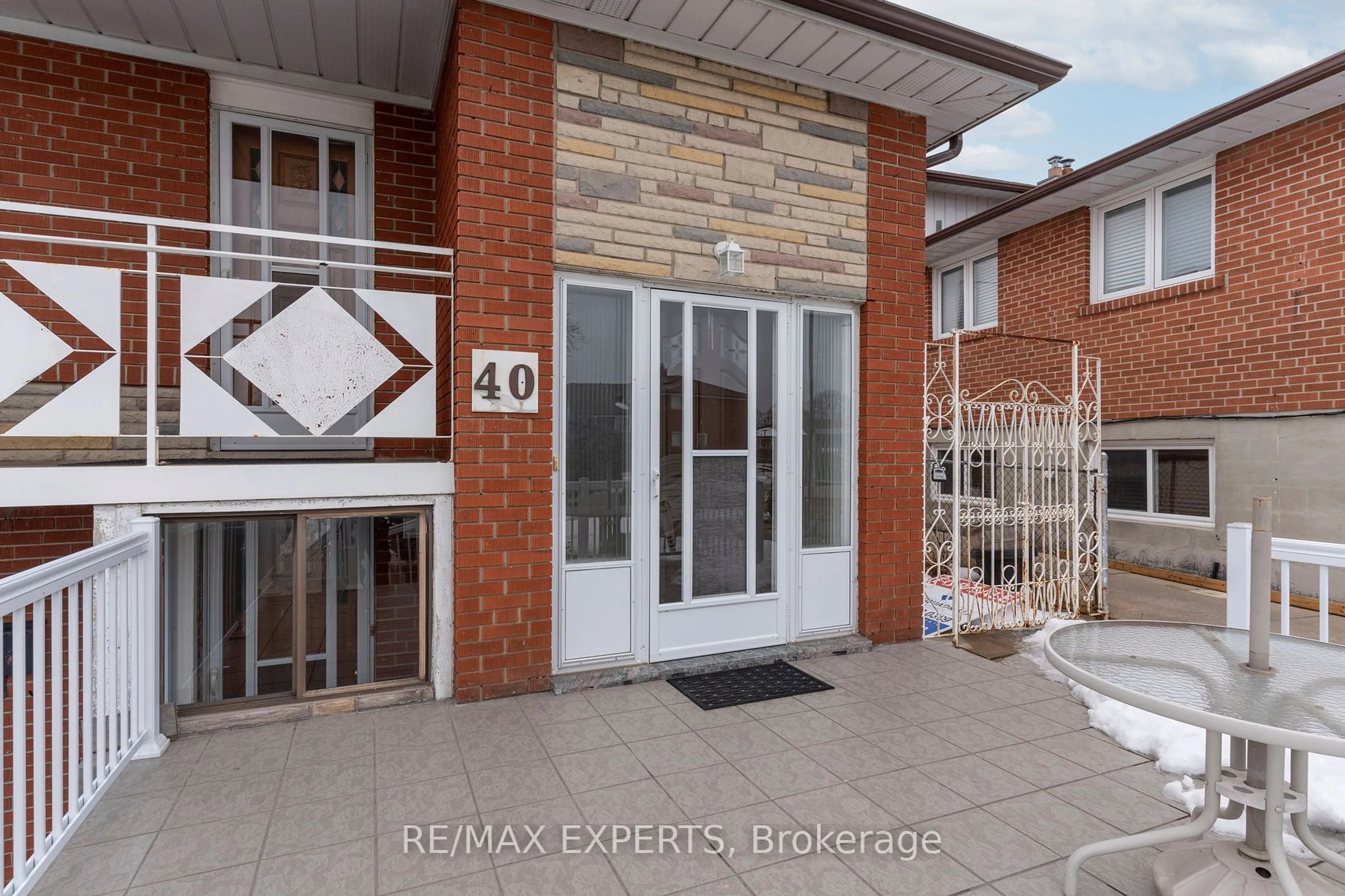 Home with brick exterior material, street for 40 Benrubin Dr, Toronto Ontario M9L 2H4