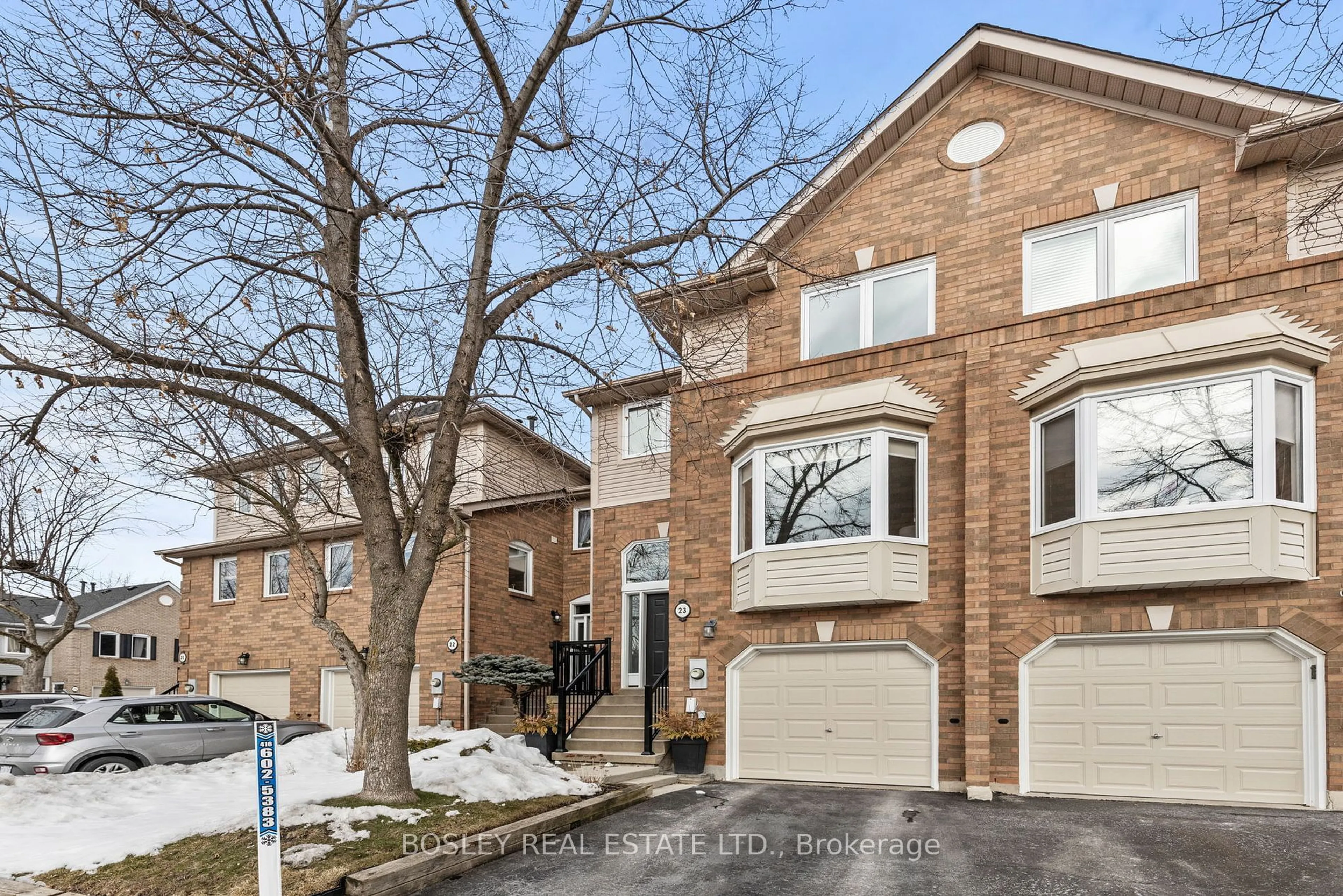 Home with brick exterior material, street for 2051 Merchants Gate #23, Oakville Ontario L6M 3H6