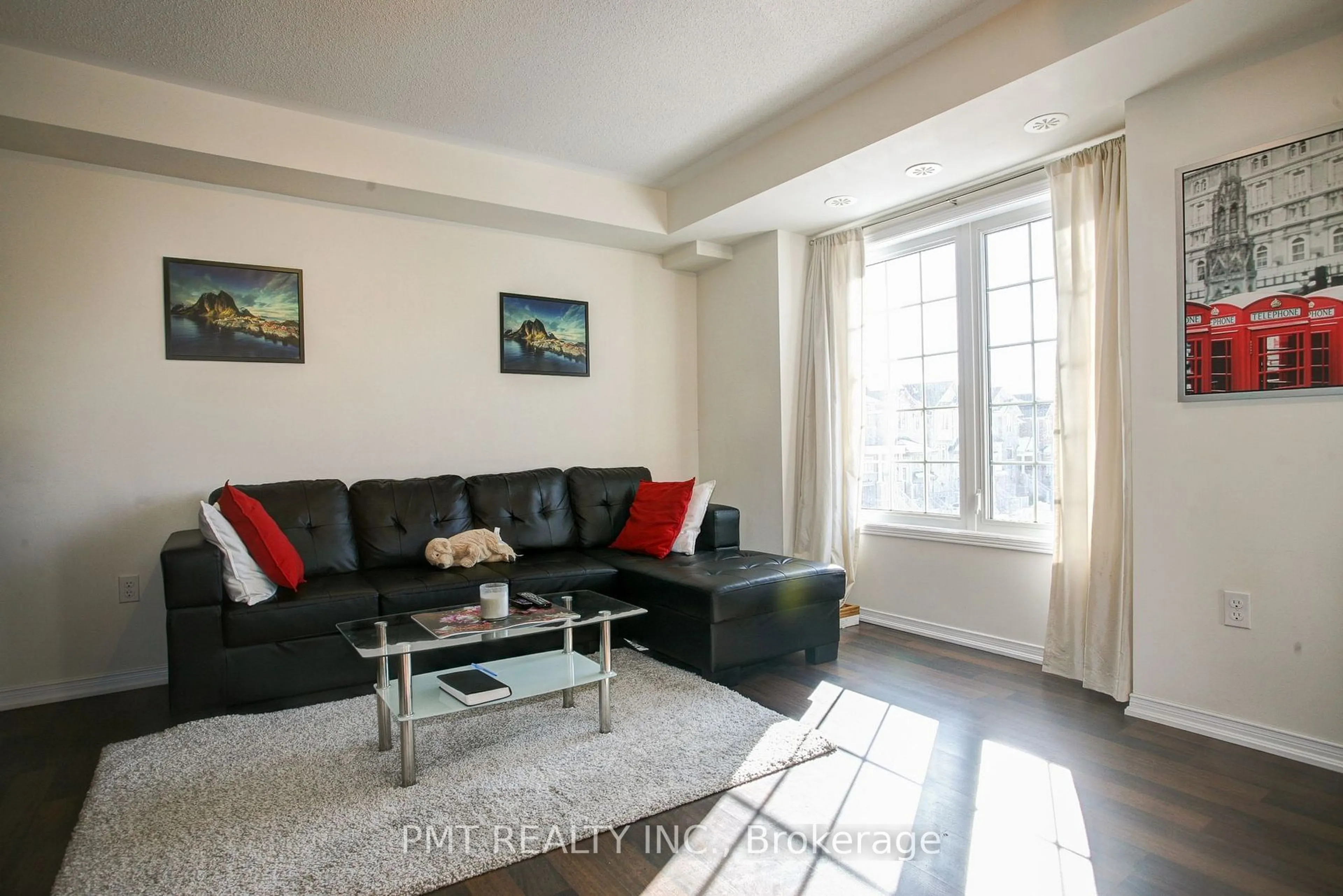 Living room with furniture, unknown for 129 Issac Devins Blvd #7, Toronto Ontario M9M 0C4