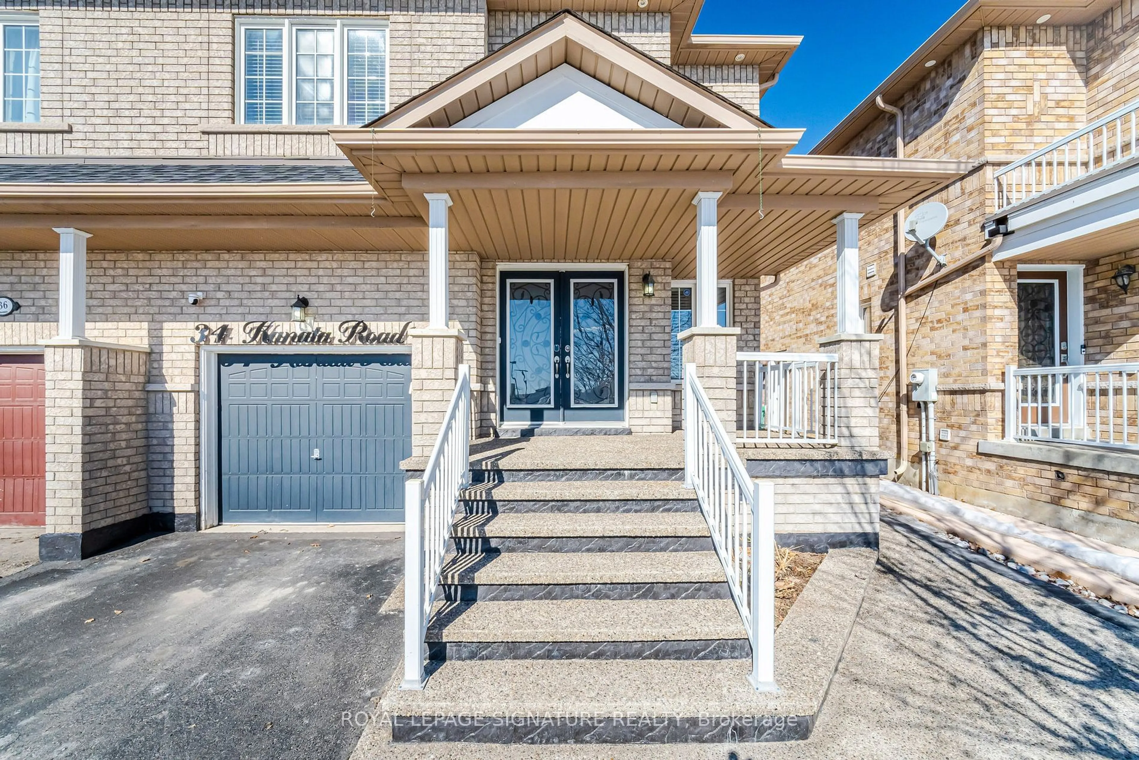 Home with brick exterior material, street for 34 Kanata Rd, Brampton Ontario L7A 3R2