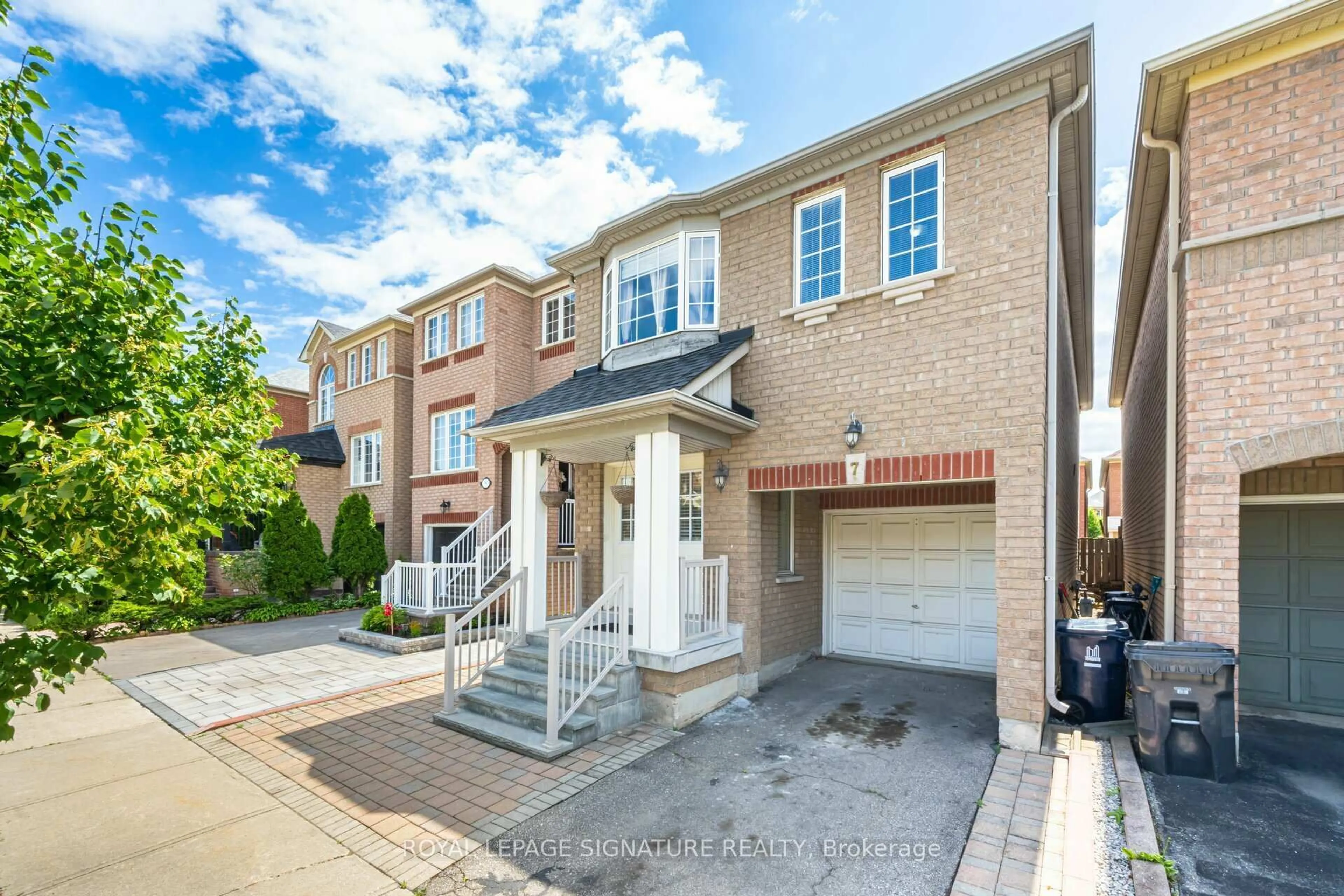 Home with brick exterior material, street for 7 Via Cassia Dr, Toronto Ontario M6M 5K8