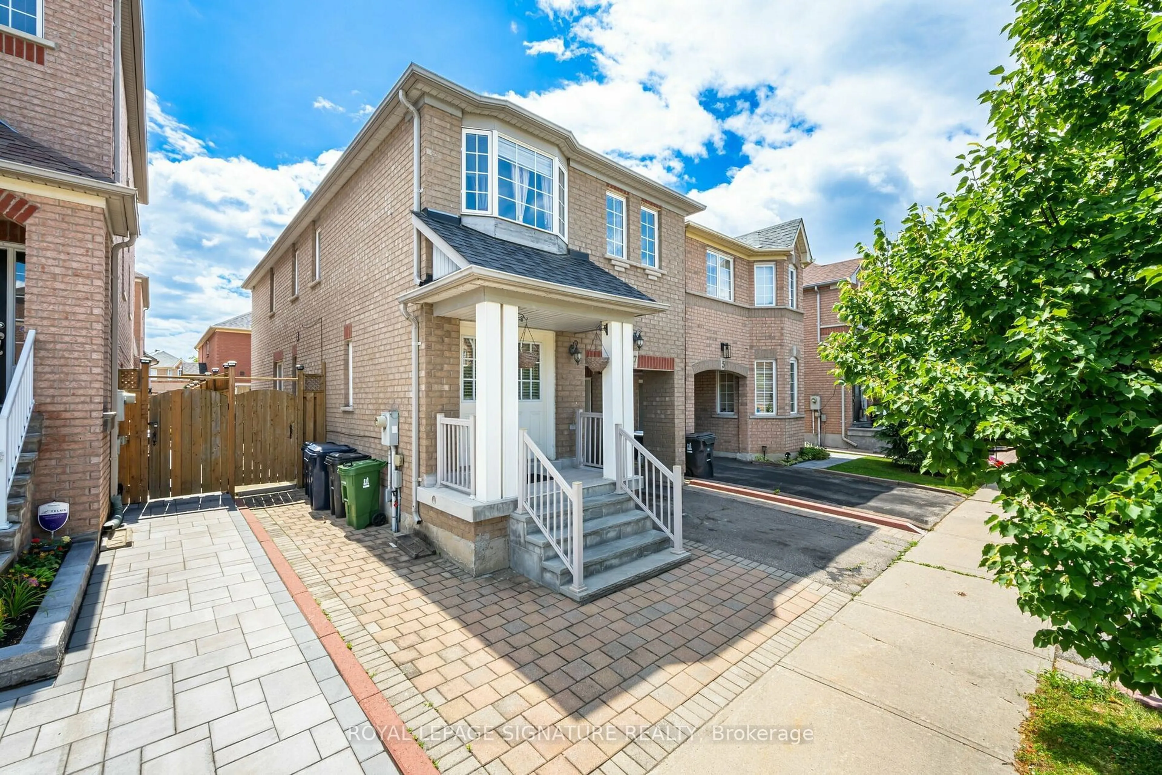 Home with brick exterior material, street for 7 Via Cassia Dr, Toronto Ontario M6M 5K8