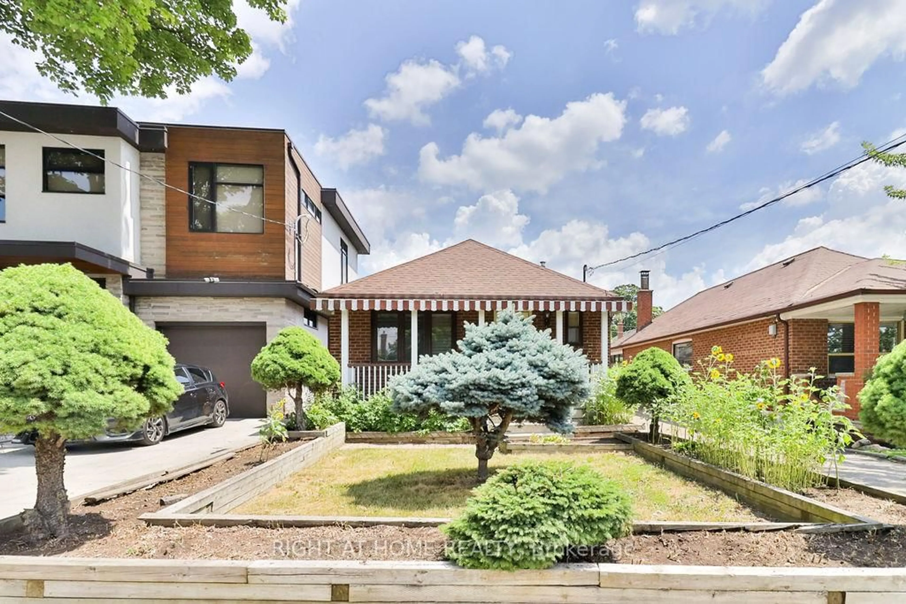 Home with brick exterior material, street for 43 Bertram St, Toronto Ontario M6M 3S5