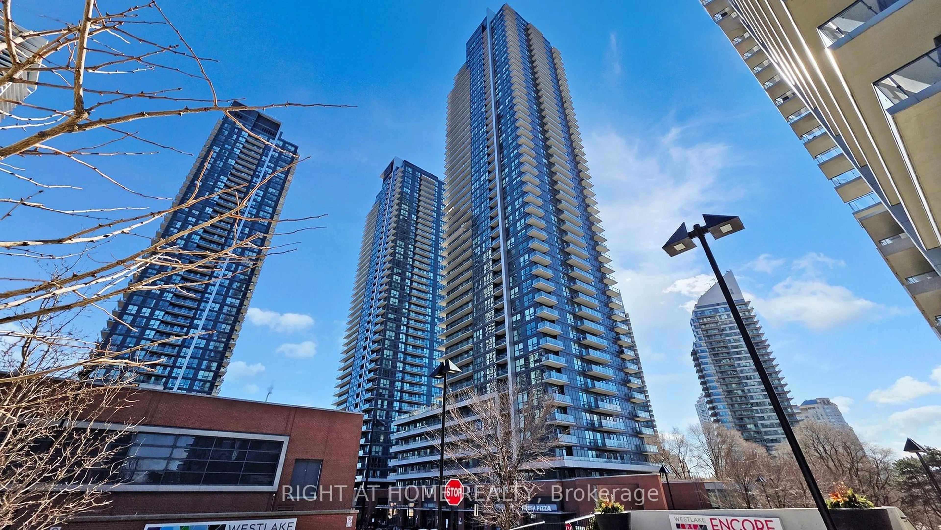 A pic from outside/outdoor area/front of a property/back of a property/a pic from drone, city buildings view from balcony for 2220 Lake Shore Blvd #2005, Toronto Ontario M8V 0C1