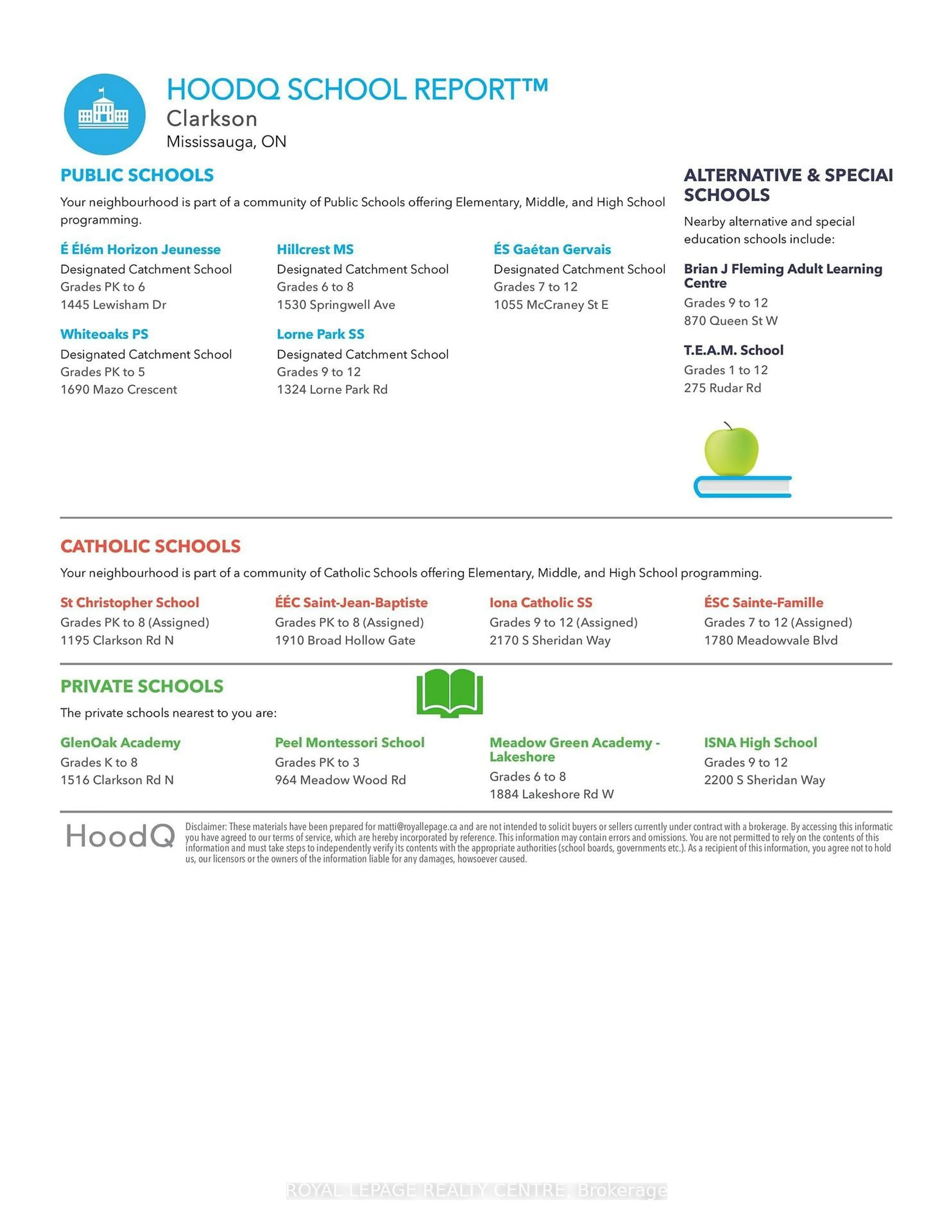 Floor plan for 830 Embassy Ave, Mississauga Ontario L5J 2Y2