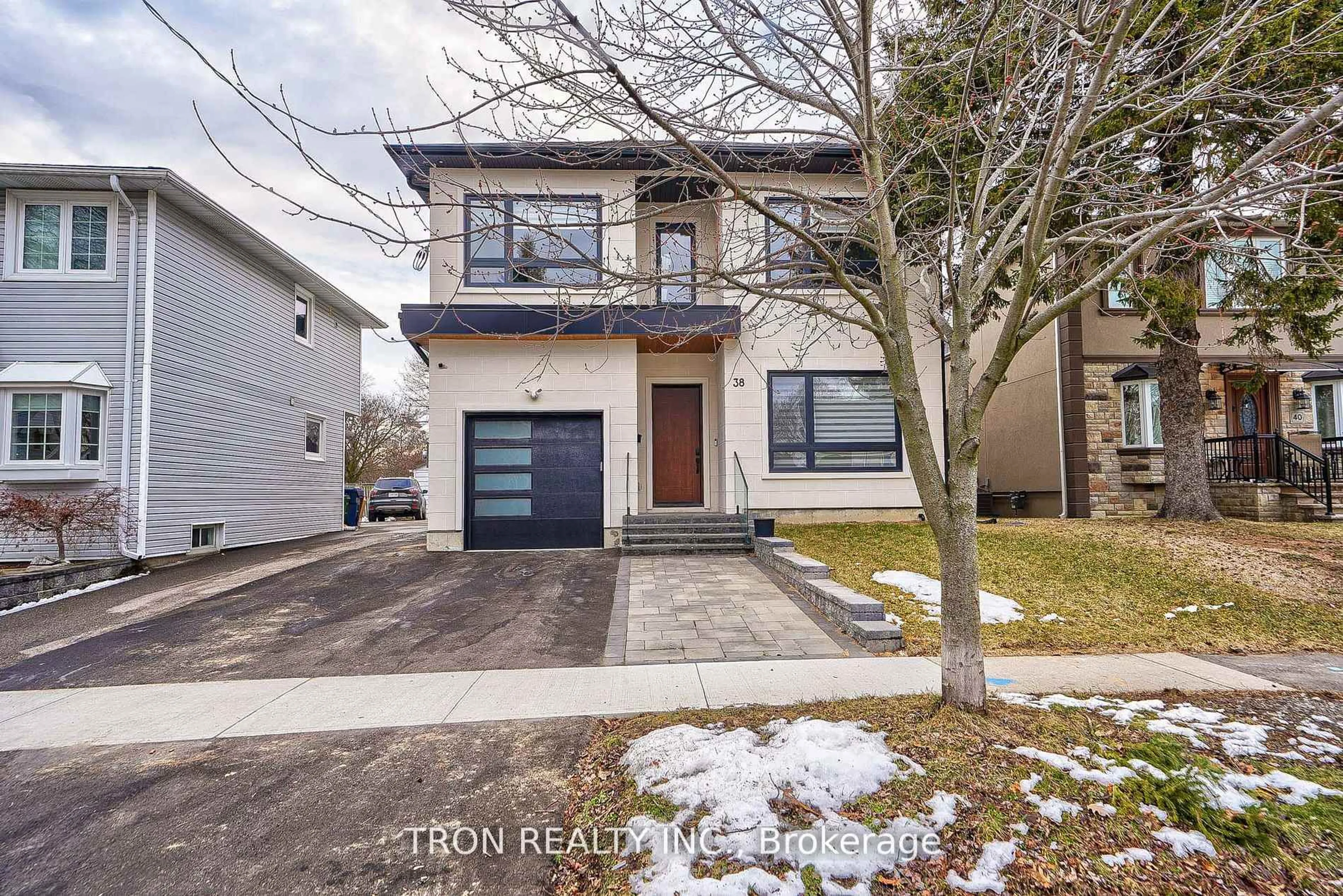 Home with brick exterior material, street for 38 Uno Dr, Toronto Ontario M8Z 3N8