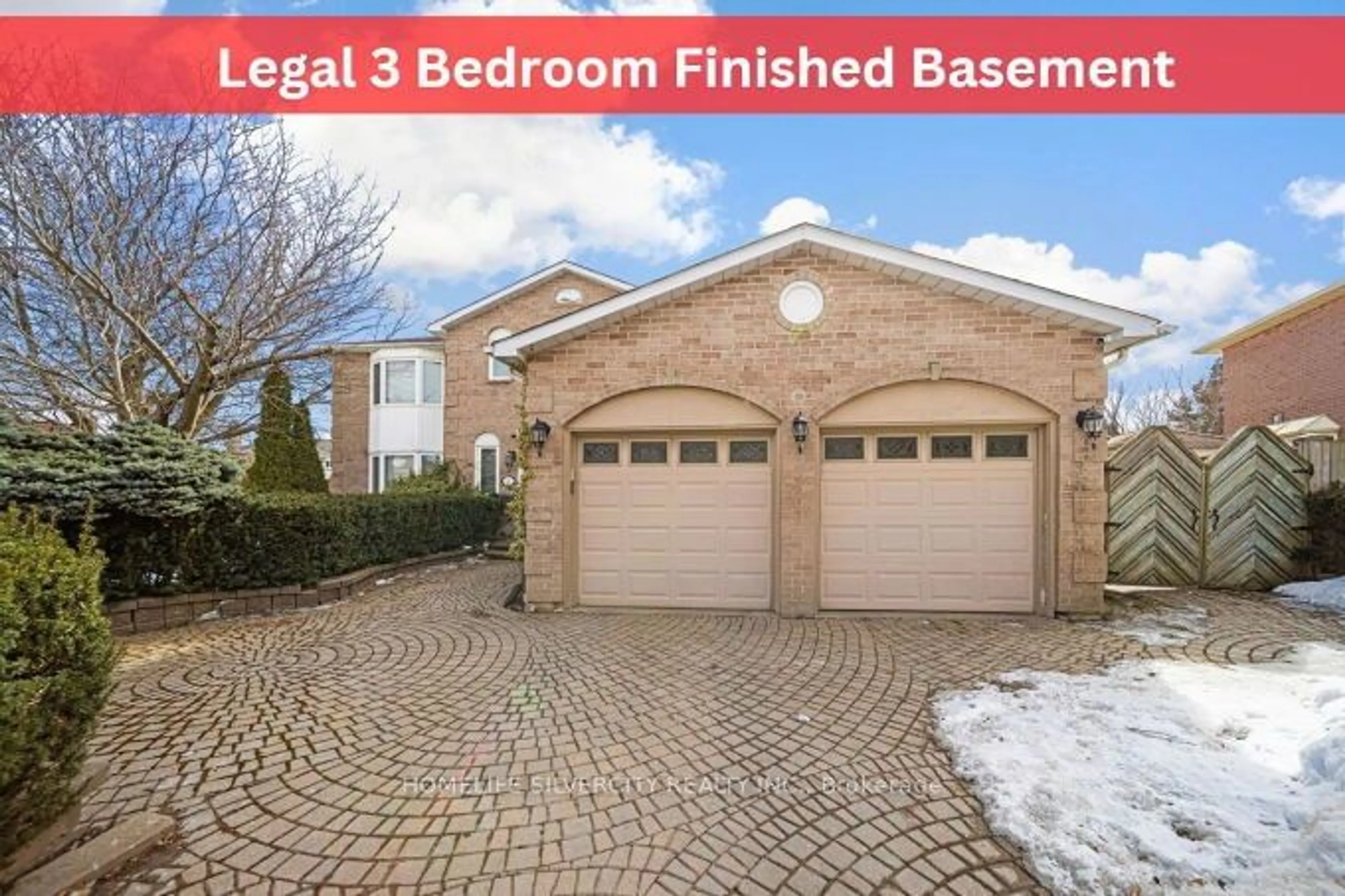 Home with brick exterior material, street for 14 Rembrandt Cres, Brampton Ontario L6Y 3M8