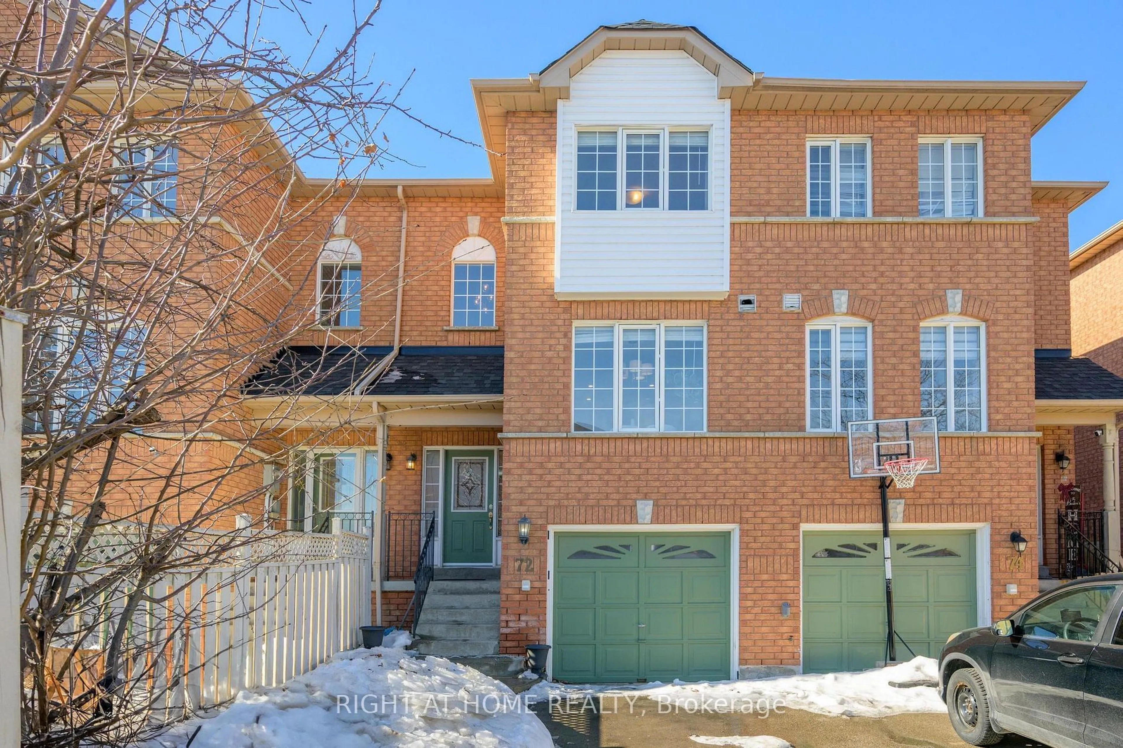 Home with brick exterior material, street for 57 Brickyard Way #72, Brampton Ontario L6V 4M3