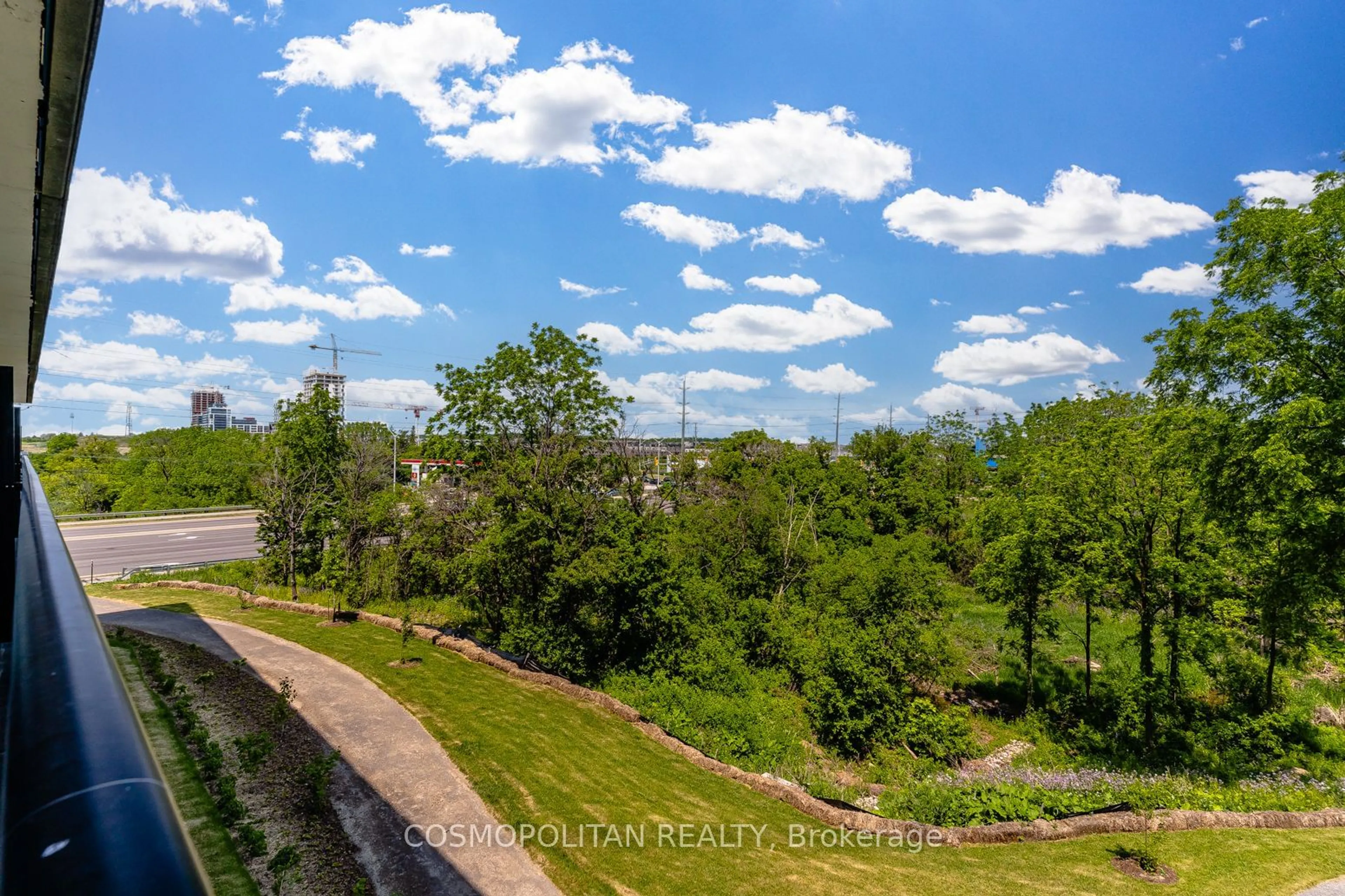 A pic from outside/outdoor area/front of a property/back of a property/a pic from drone, water/lake/river/ocean view for 2485 Taunton Rd #224, Oakville Ontario L6H 0G3