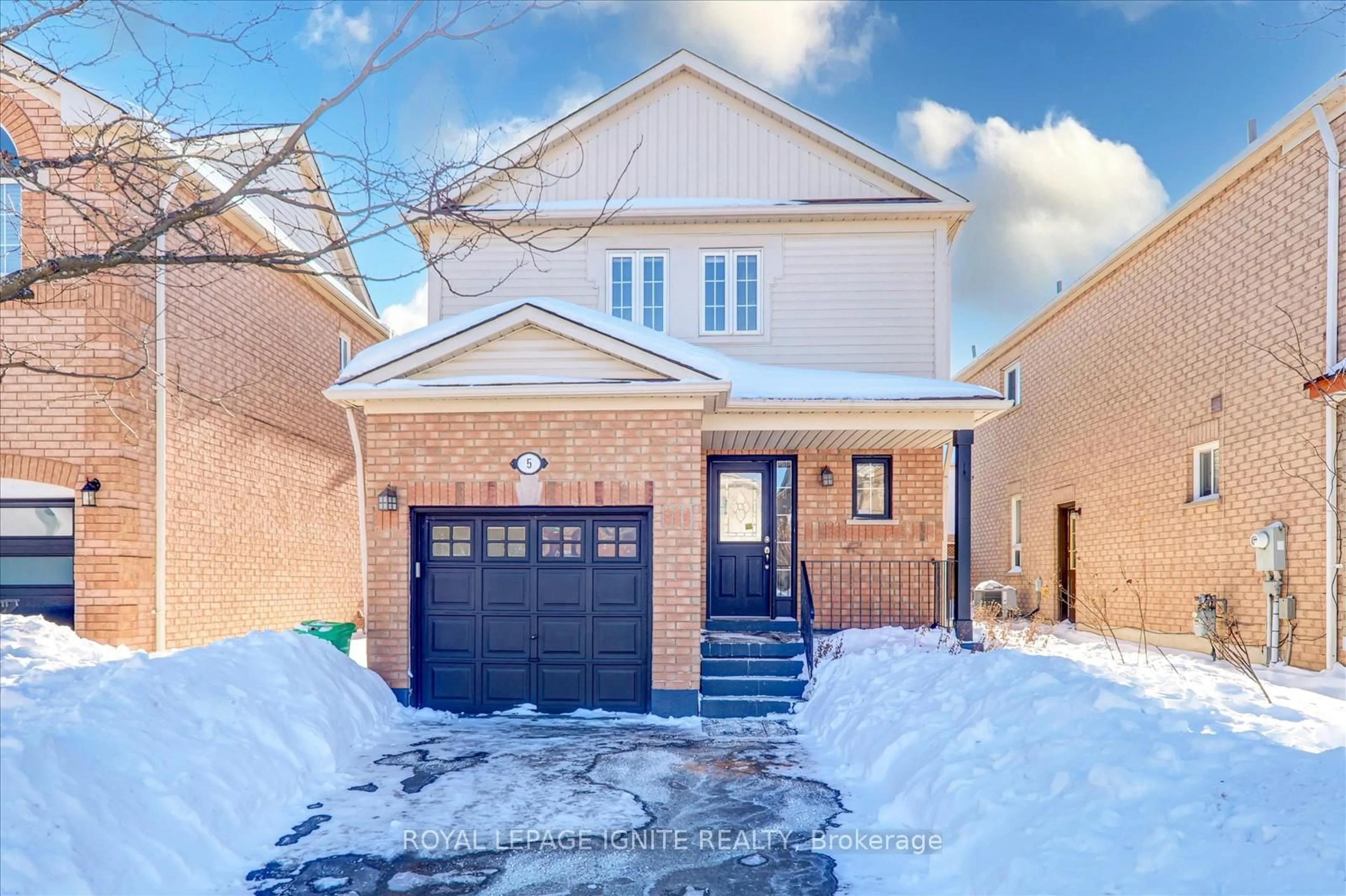 Home with brick exterior material, street for 5 Weatherell Dr, Brampton Ontario L7A 1Y7