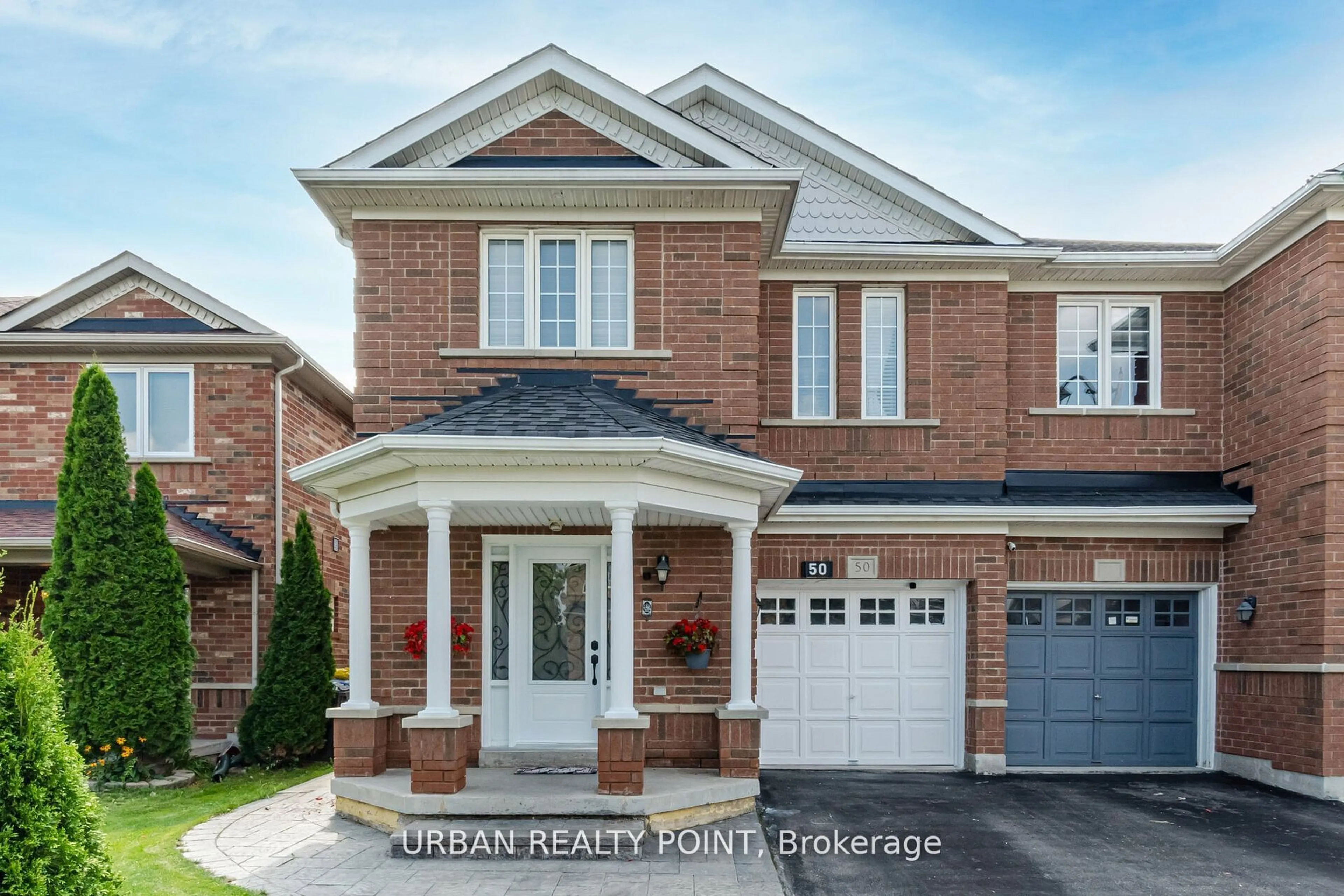 Home with brick exterior material, street for 50 Silver Egret Rd, Brampton Ontario L7A 3P6