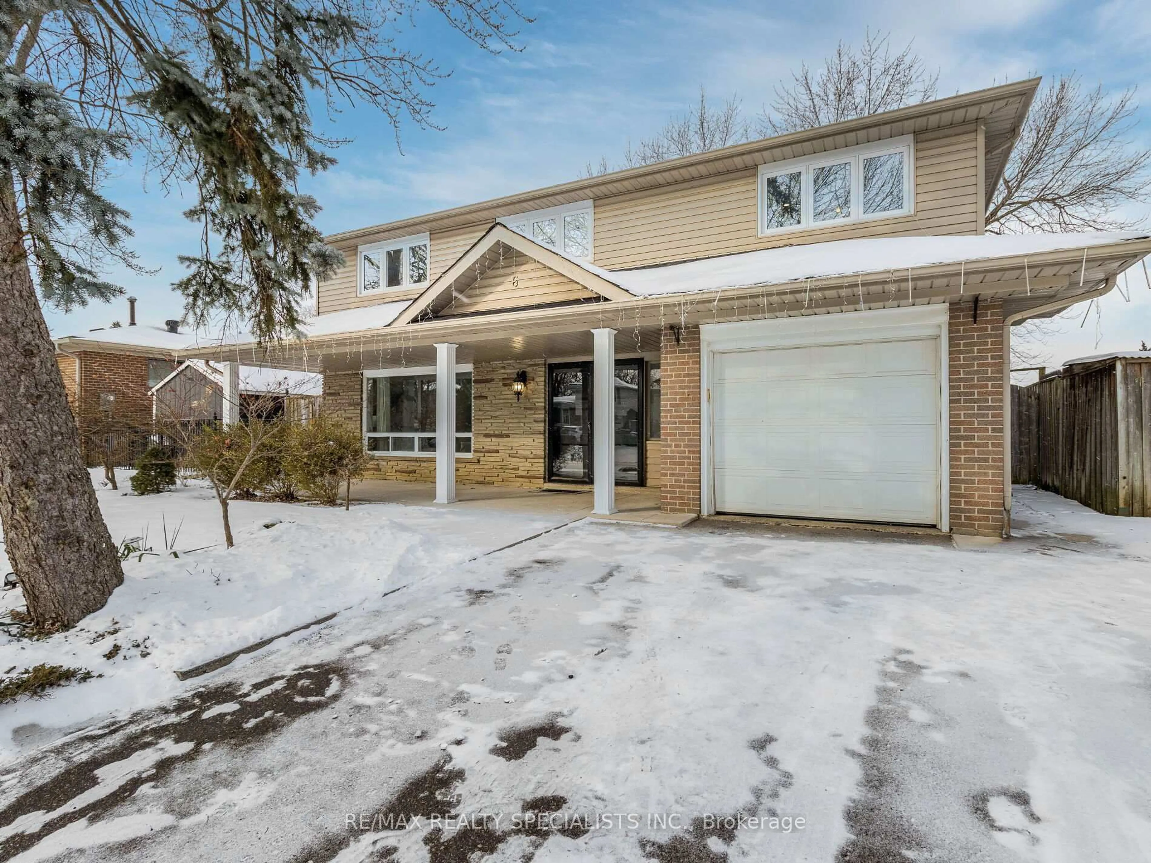 Home with brick exterior material, street for 6 NORVAL Cres, Brampton Ontario L6W 1J2