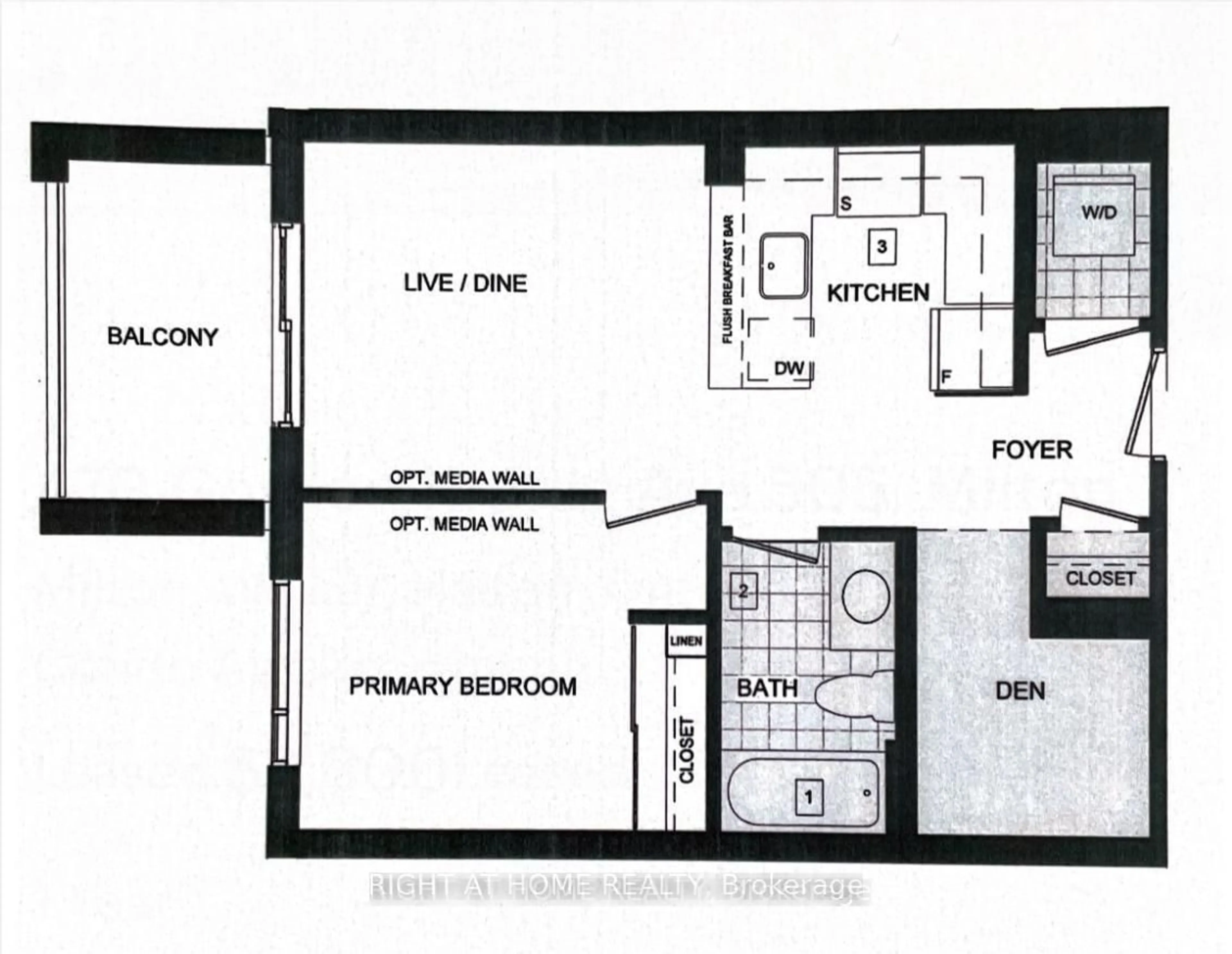 Floor plan for 470 Gordon Krantz Ave #505, Milton Ontario L9T 2X5