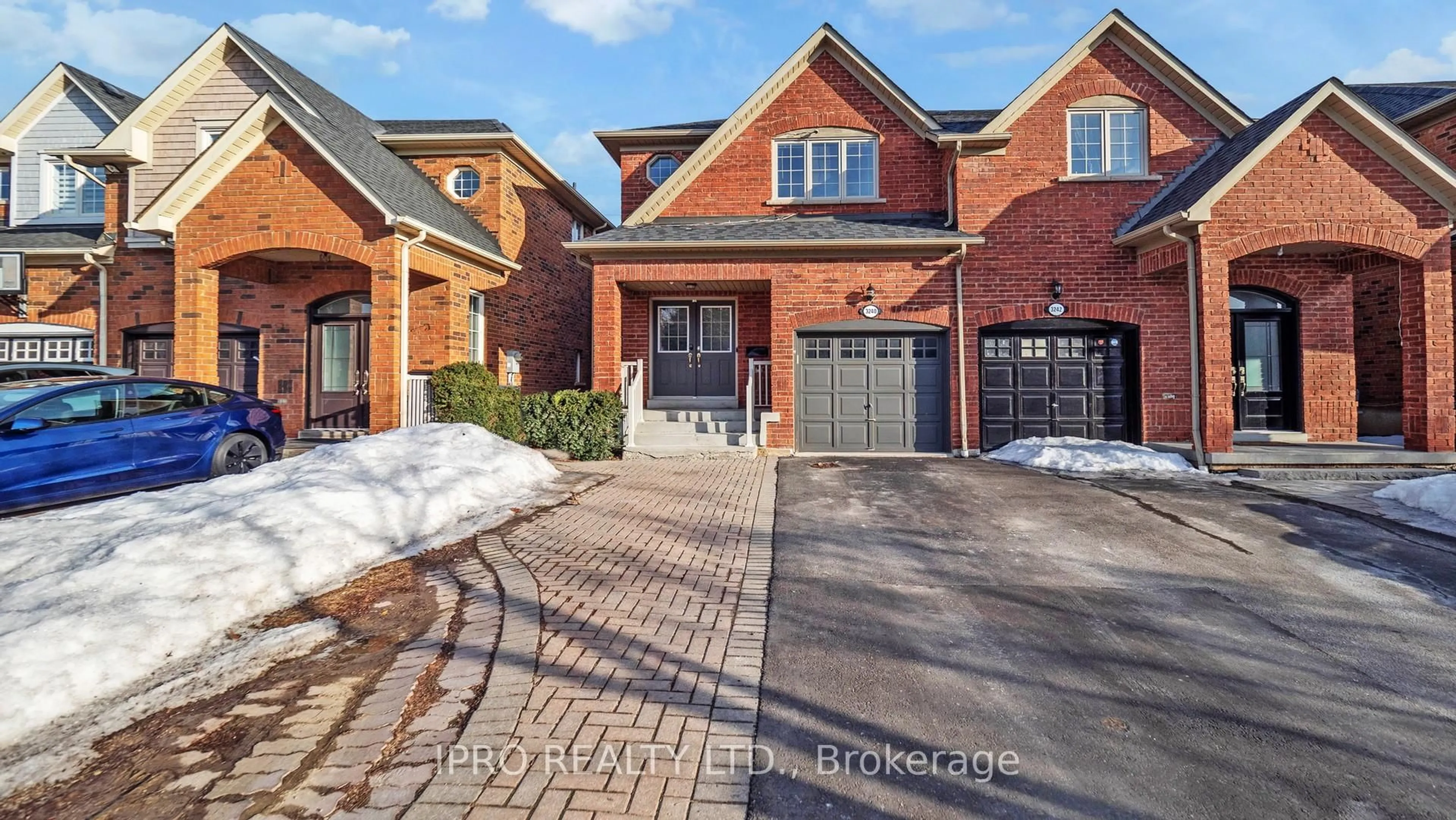 Home with brick exterior material, street for 3240 Angel Pass Dr, Mississauga Ontario L5M 7J7