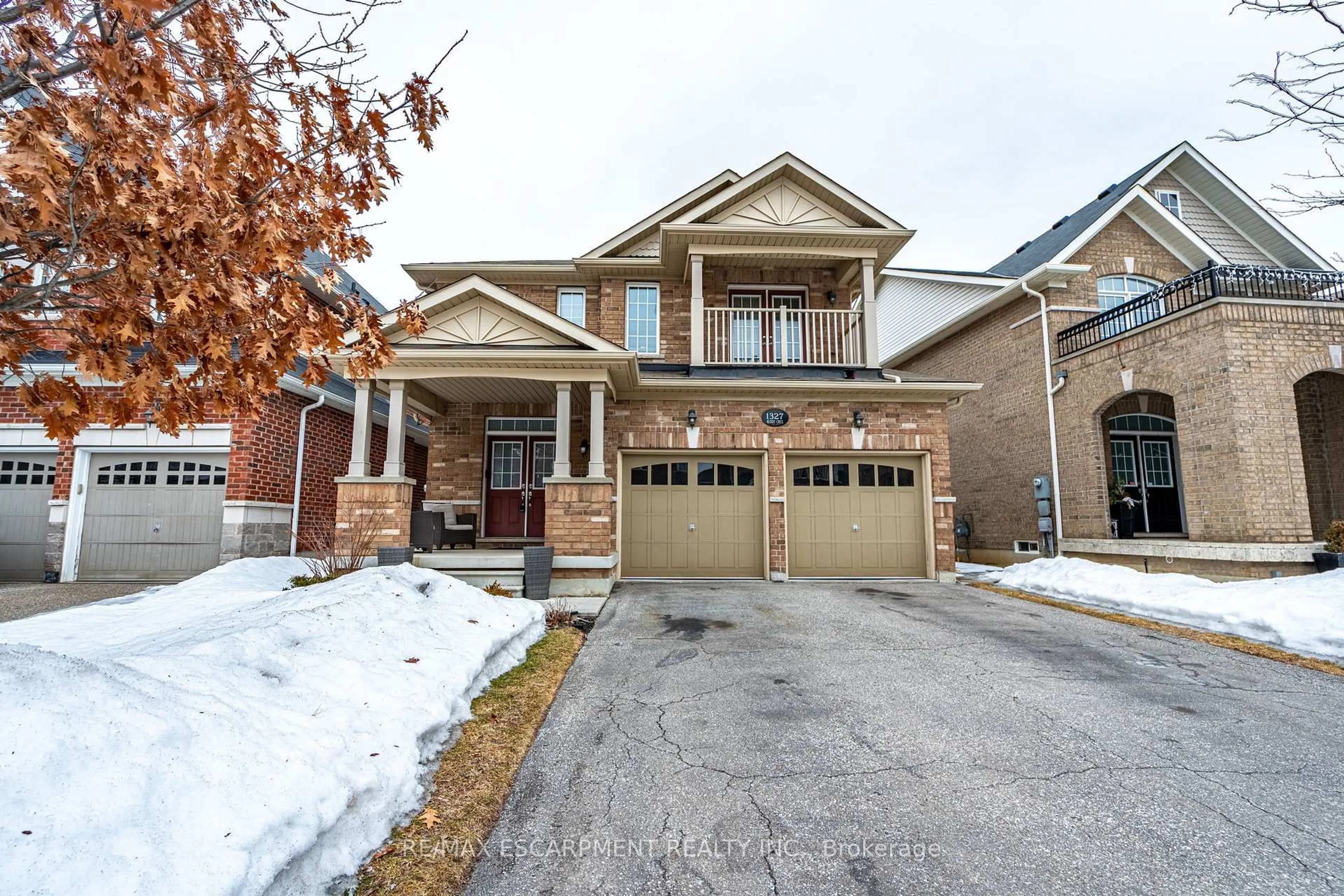 Home with brick exterior material, street for 1327 Ruddy Cres, Milton Ontario L9T 8M3