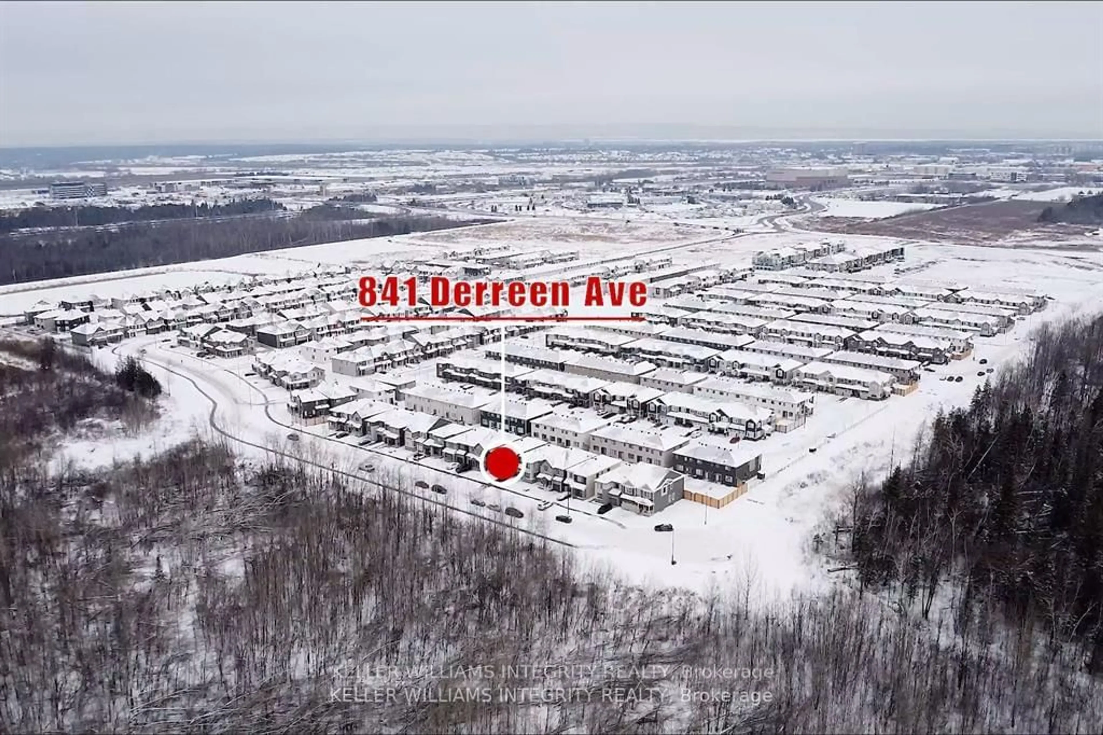 A pic from outside/outdoor area/front of a property/back of a property/a pic from drone, street for 841 Derreen Ave, Stittsville - Munster - Richmond Ontario K2S 3A7