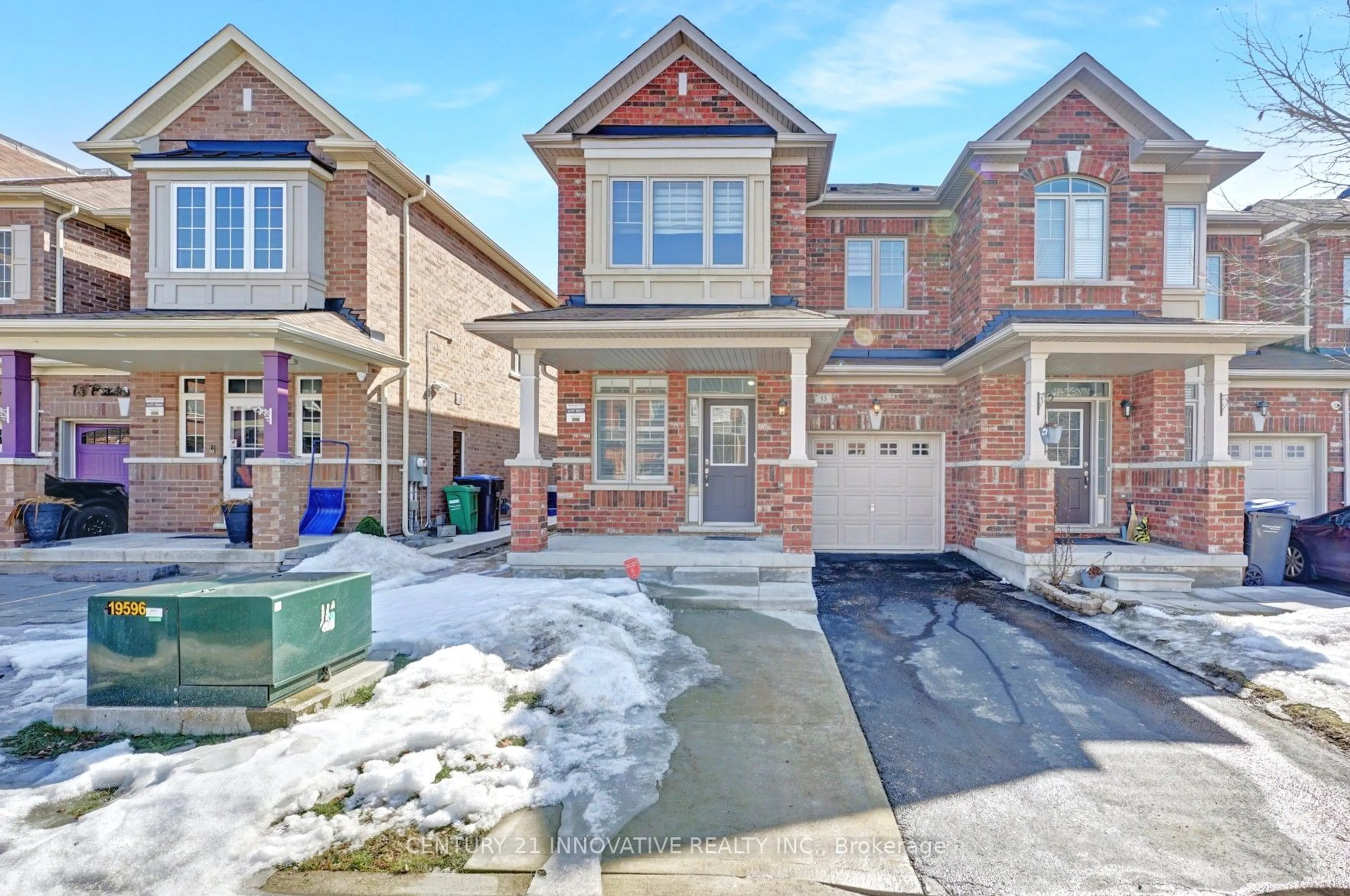 Home with brick exterior material, street for 13 Pritchard Rd, Brampton Ontario L7A 0Z7