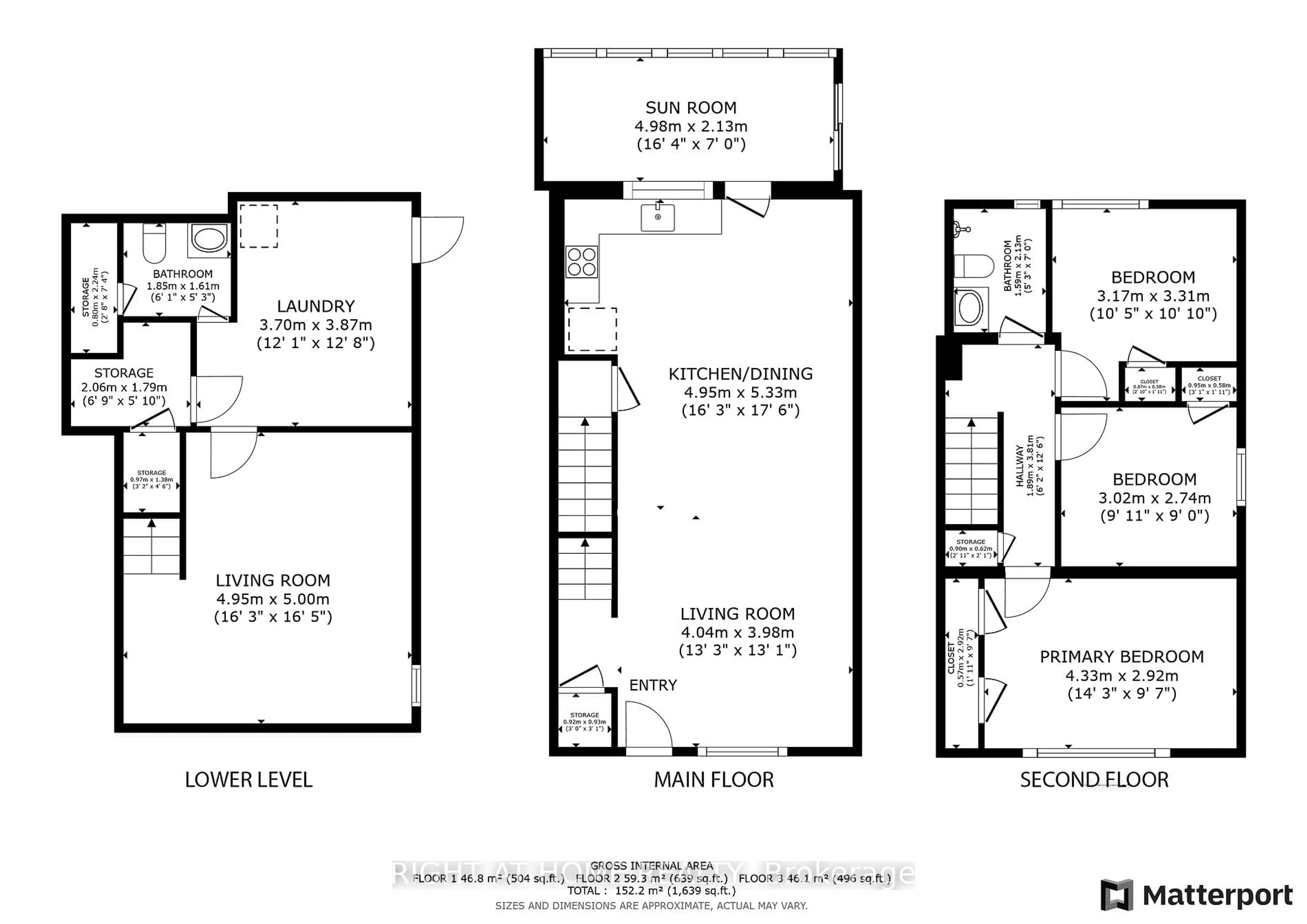 Floor plan for 238 Saint Marks Rd, Toronto Ontario M6S 2J2