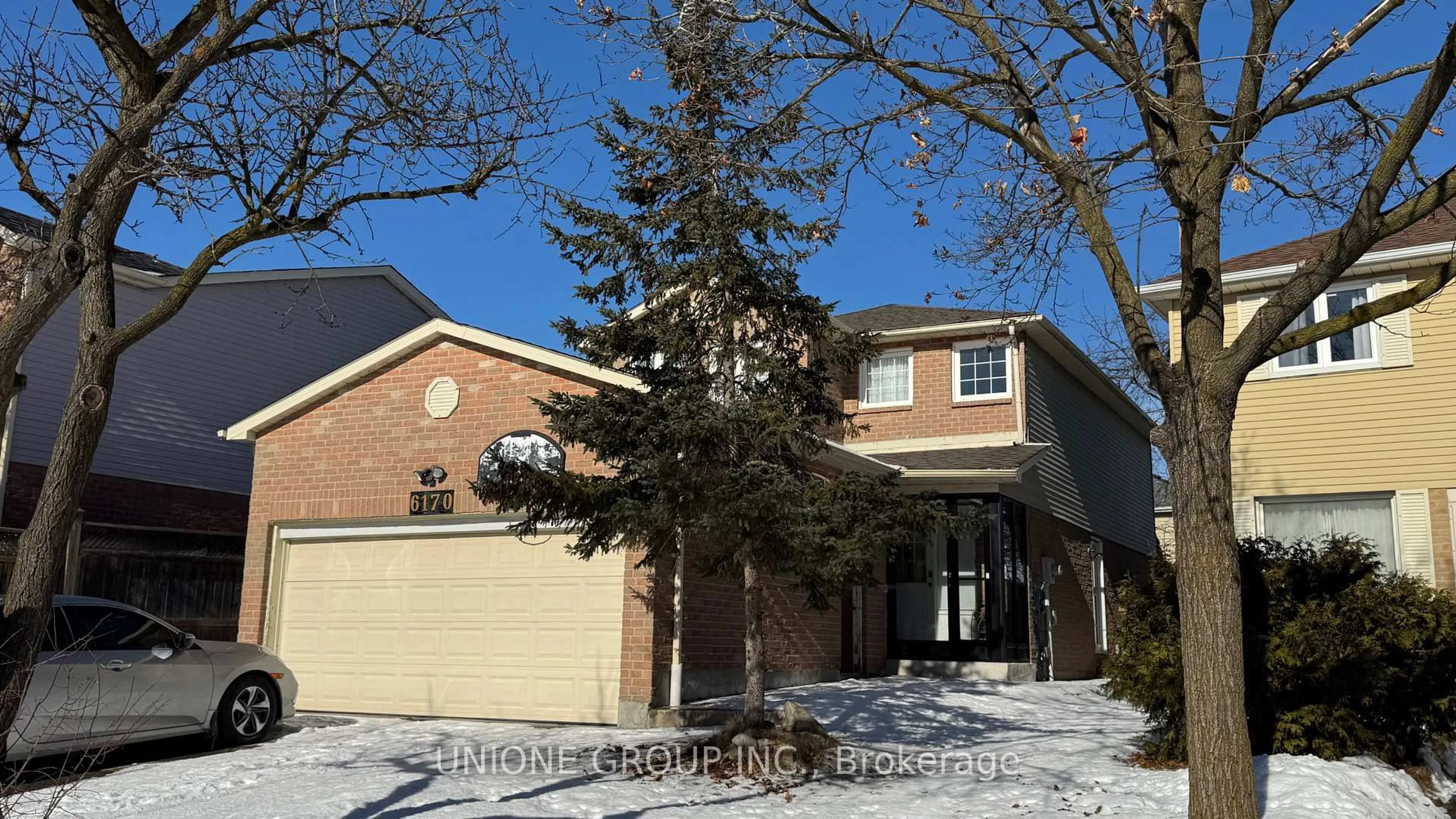 Home with brick exterior material, street for 6170 Fullerton Cres, Mississauga Ontario L5N 3A4