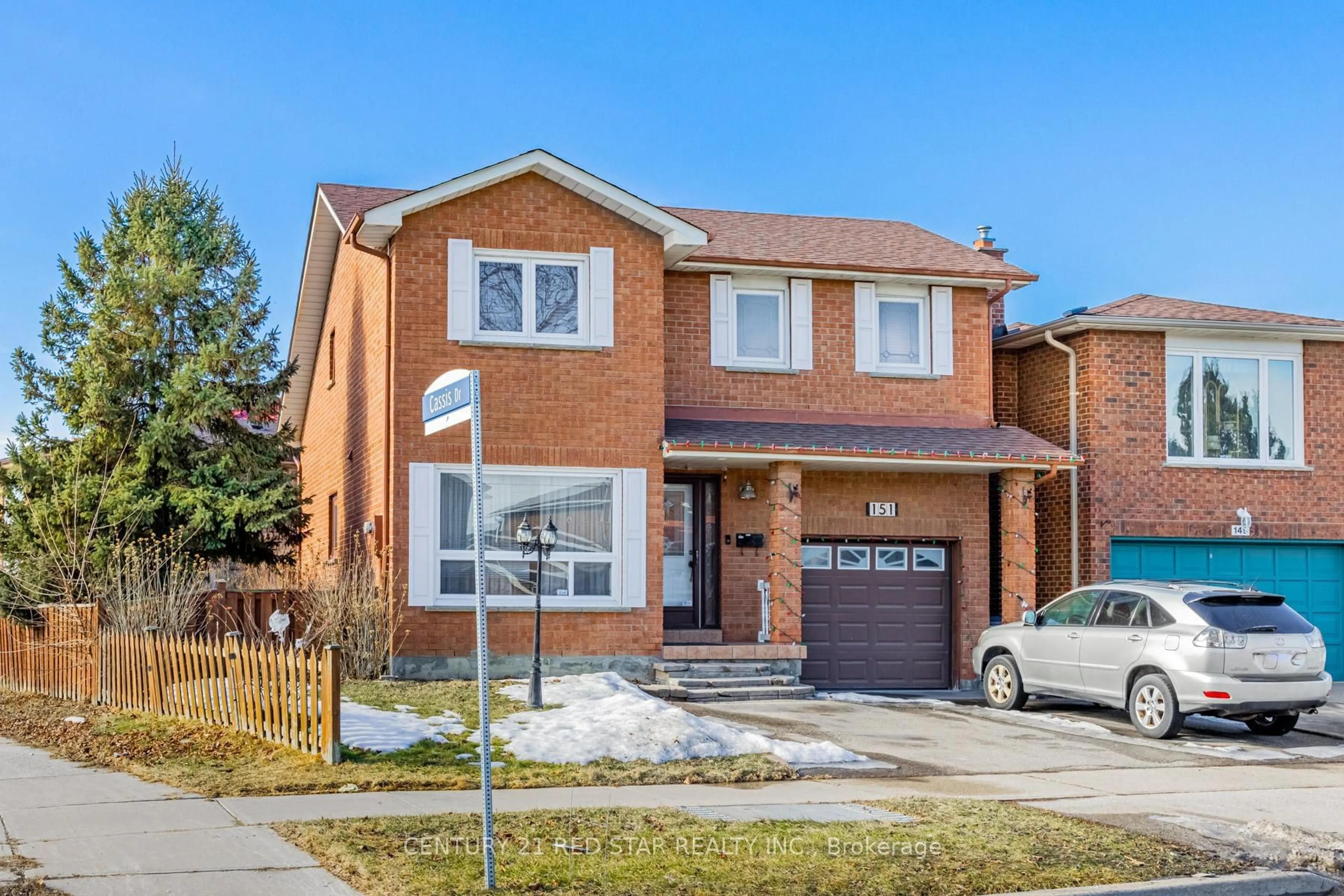 Home with brick exterior material, street for 151 Cabernet Circ, Toronto Ontario M9V 4Y7