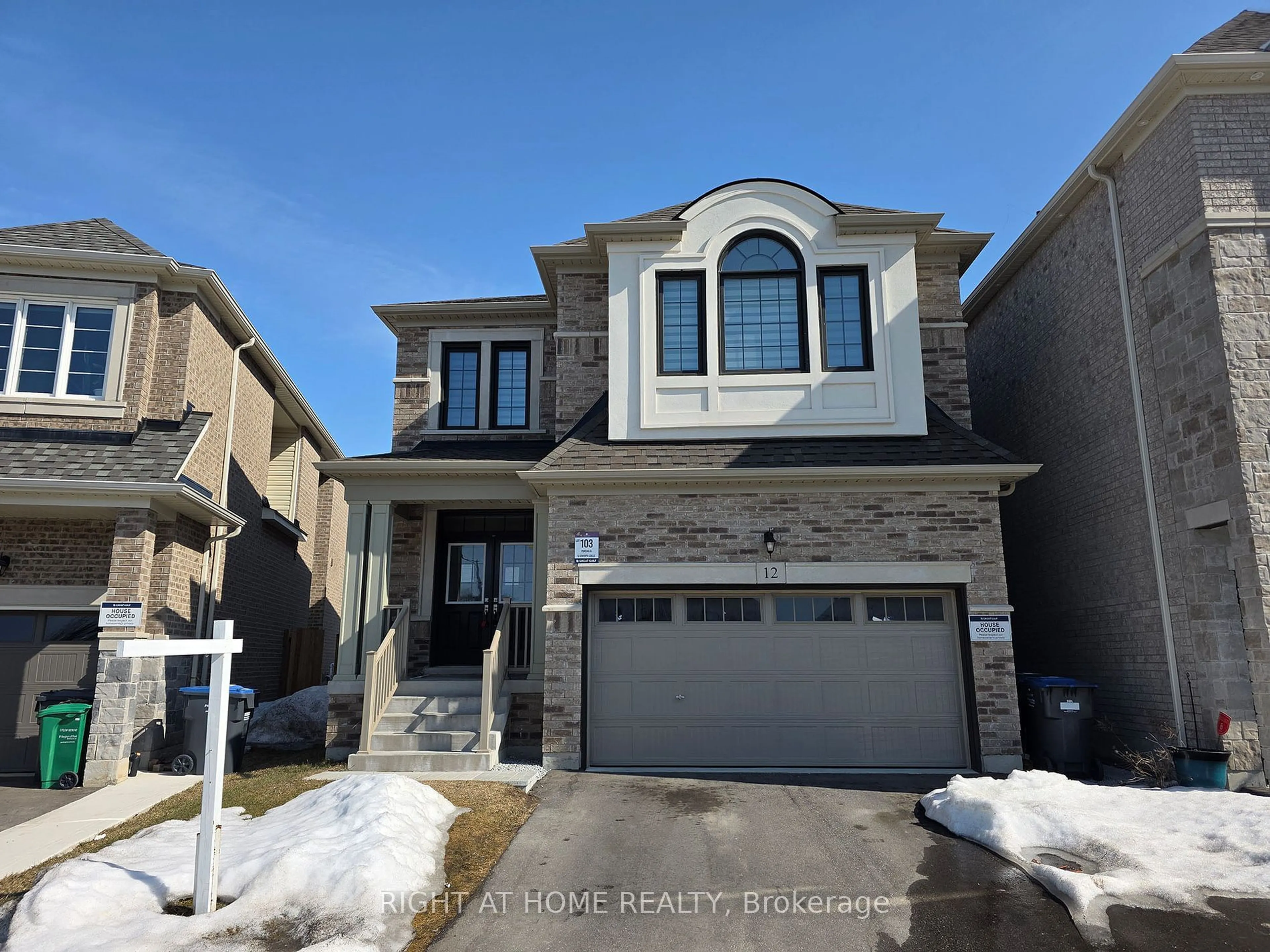 Home with brick exterior material, street for 12 Ixworth Circ, Brampton Ontario L6Y 6J8