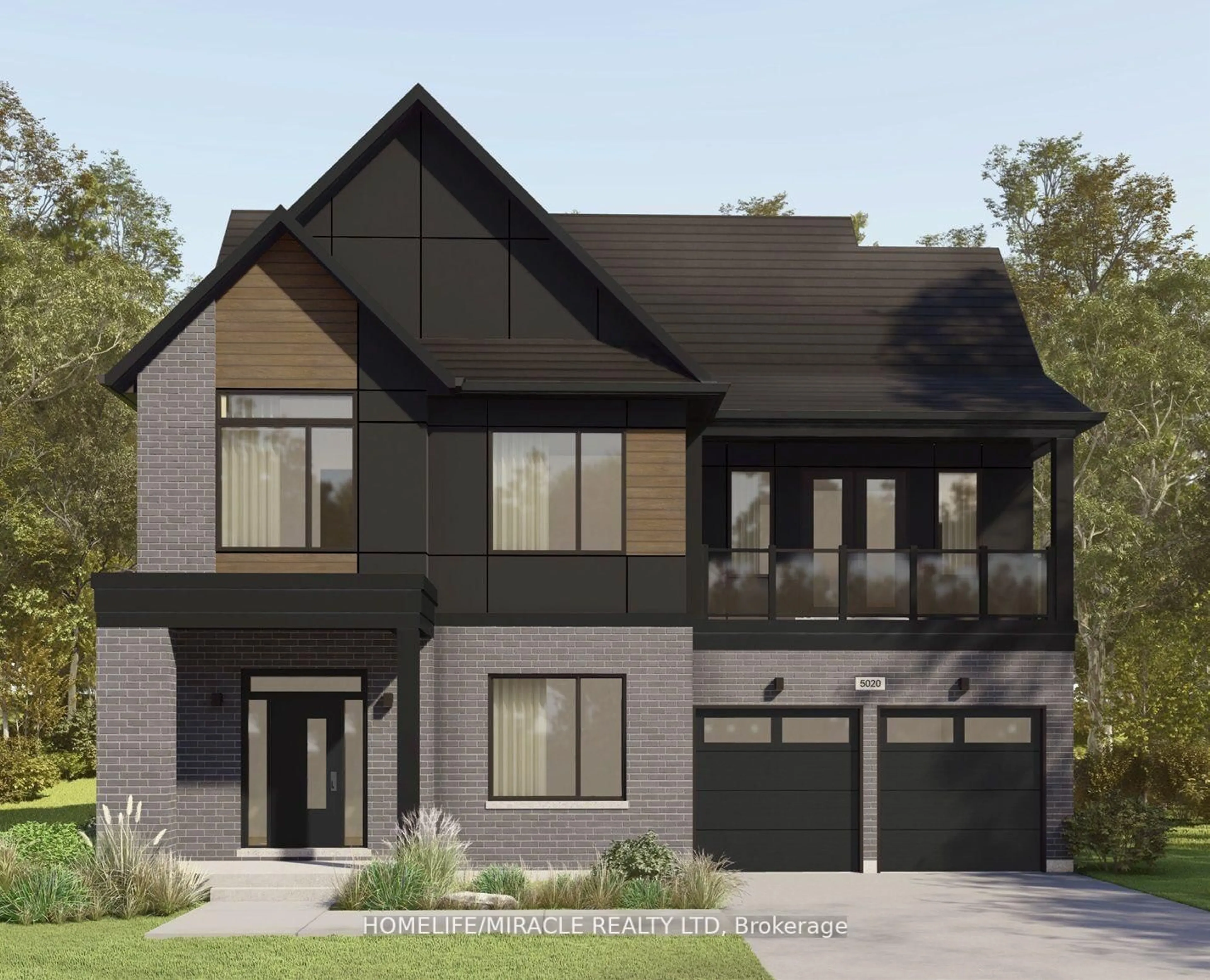 Home with brick exterior material, street for Lot 50 Spiritwood Way, Brampton Ontario L6X 0T5