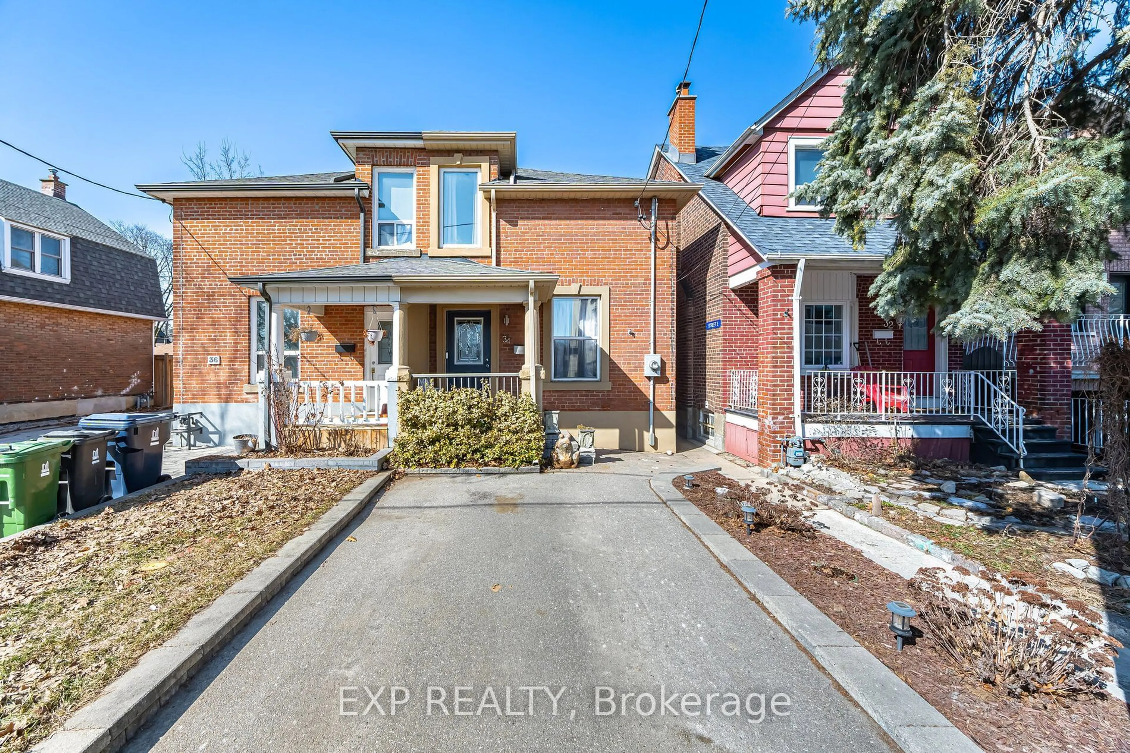 Home with brick exterior material, street for 34 Dennis Ave, Toronto Ontario M6N 2T6