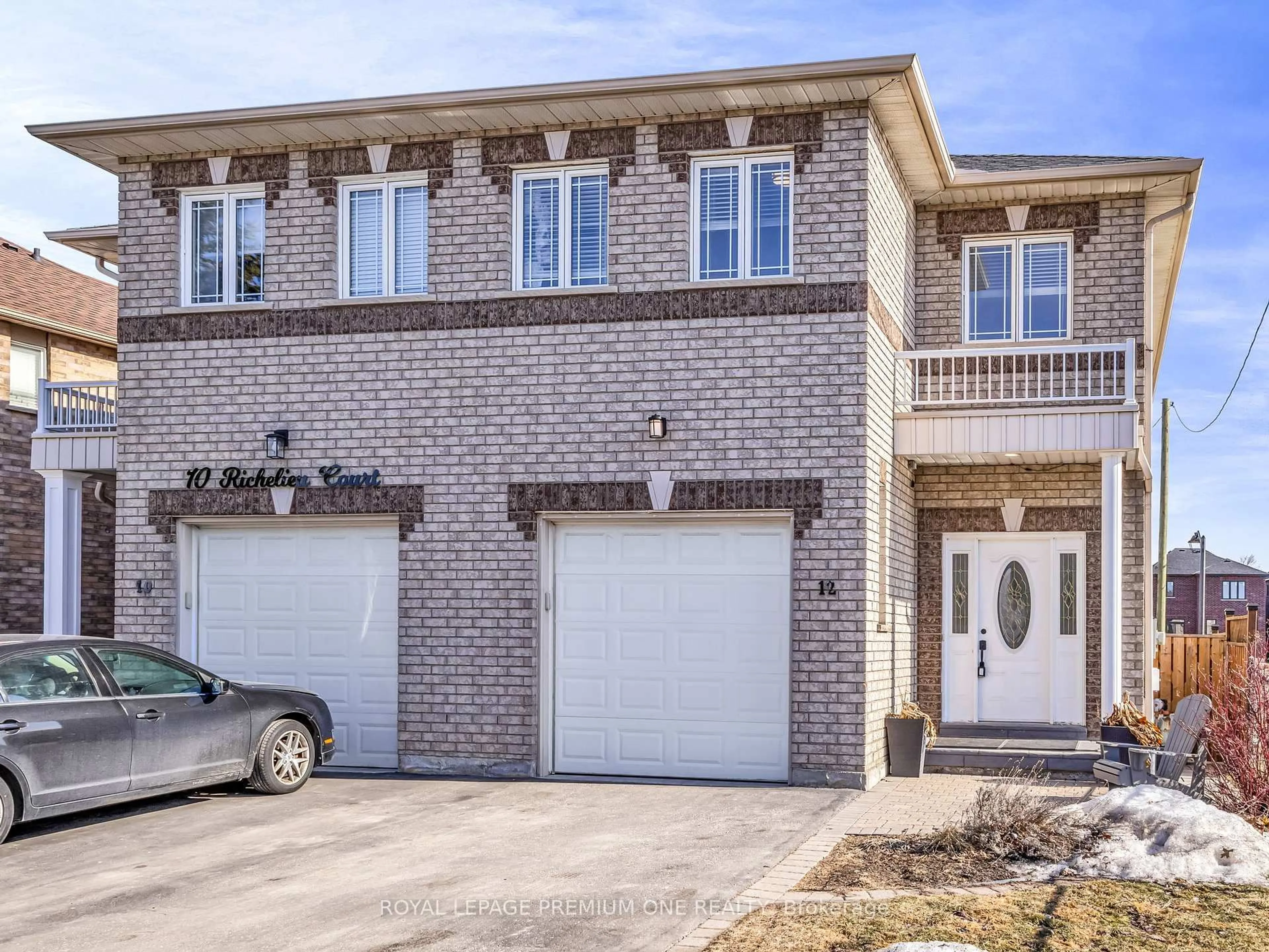 Home with brick exterior material, street for 12 Richelieu Crt, Caledon Ontario L7E 2M3