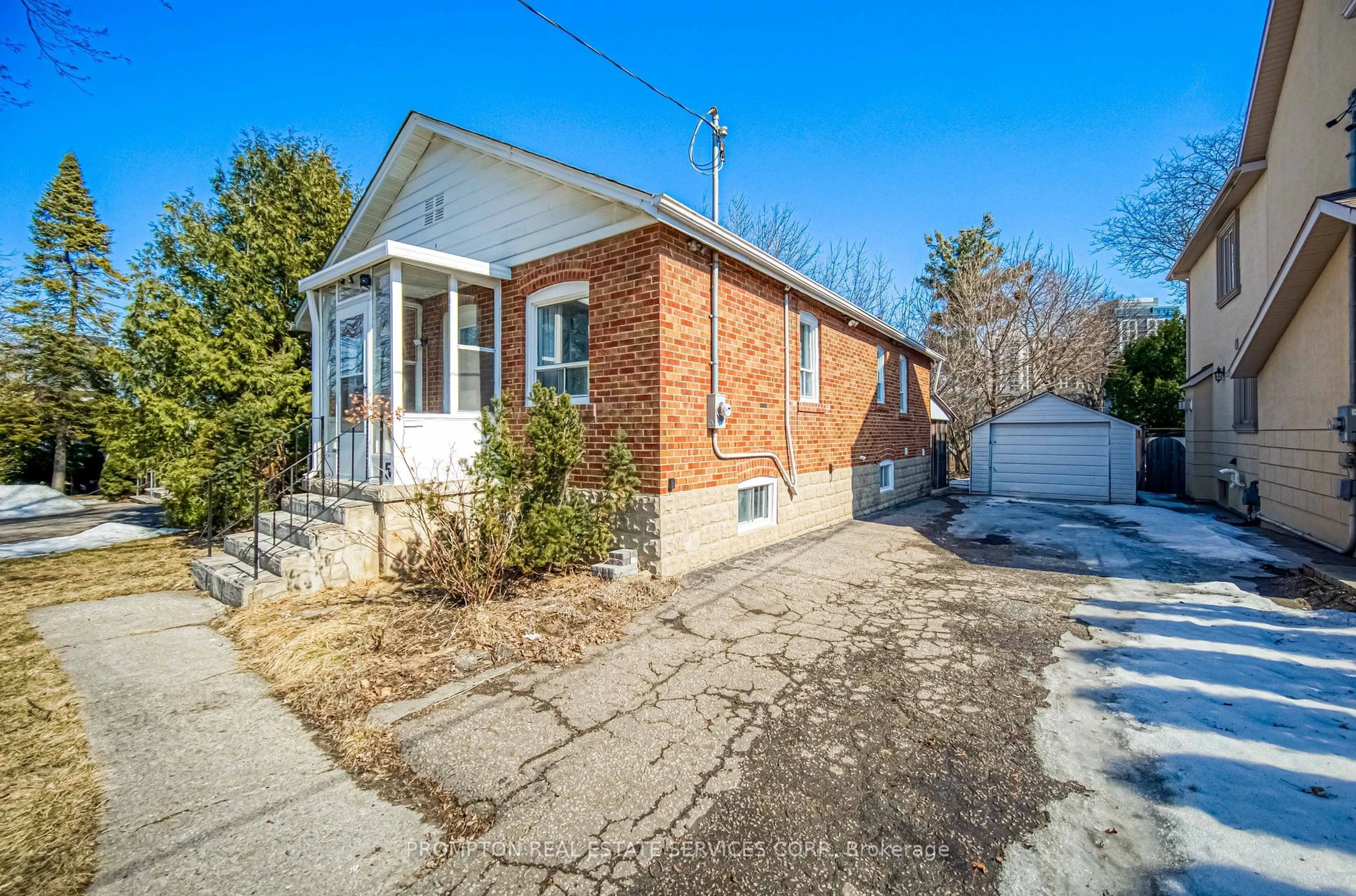 Home with brick exterior material, street for 5 Prennan Ave, Toronto Ontario M9B 4B5