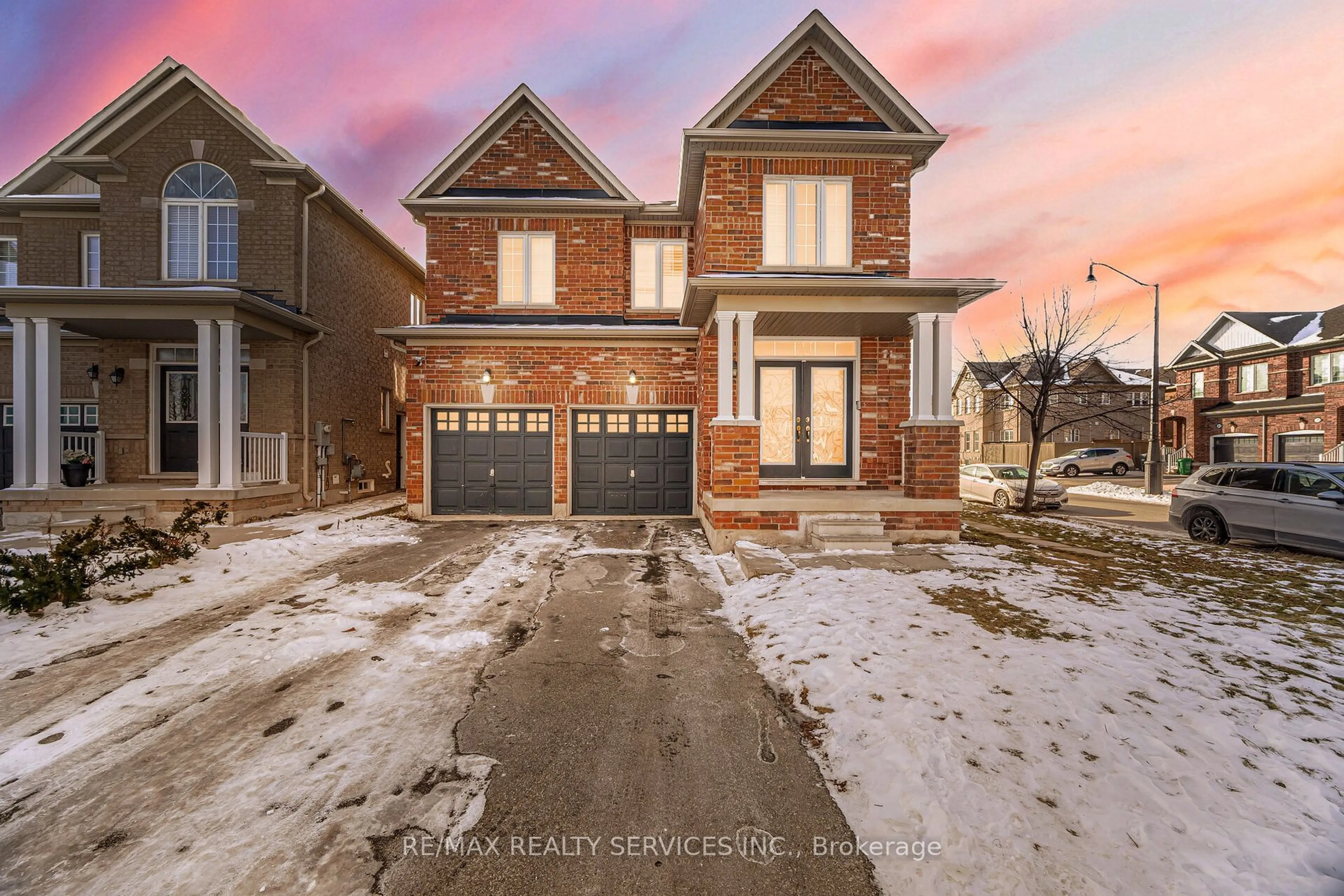 Home with brick exterior material, street for 1 Ballyhaise Cres, Brampton Ontario L6X 0Y2