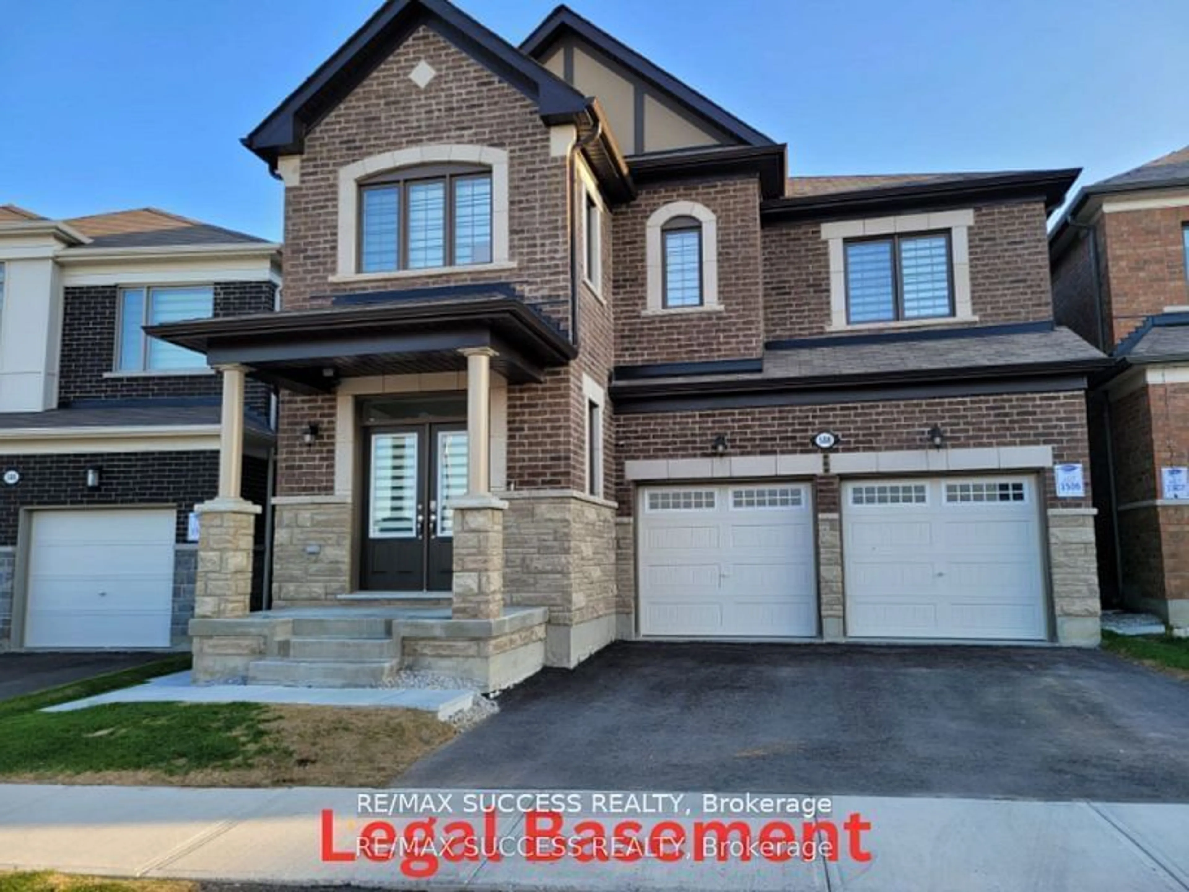 Home with brick exterior material, street for 588 Queen Mary Dr, Brampton Ontario L7A 5H5