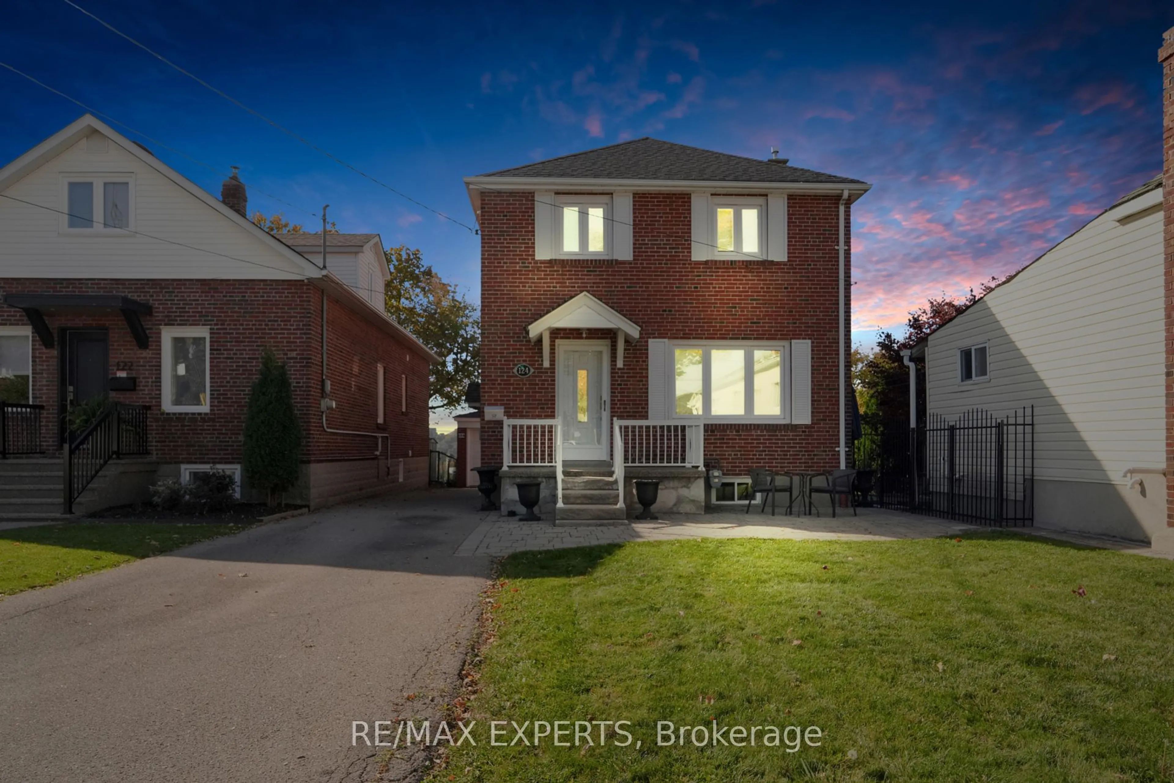 Home with brick exterior material, street for 124 Spears St, Toronto Ontario M6N 3X7