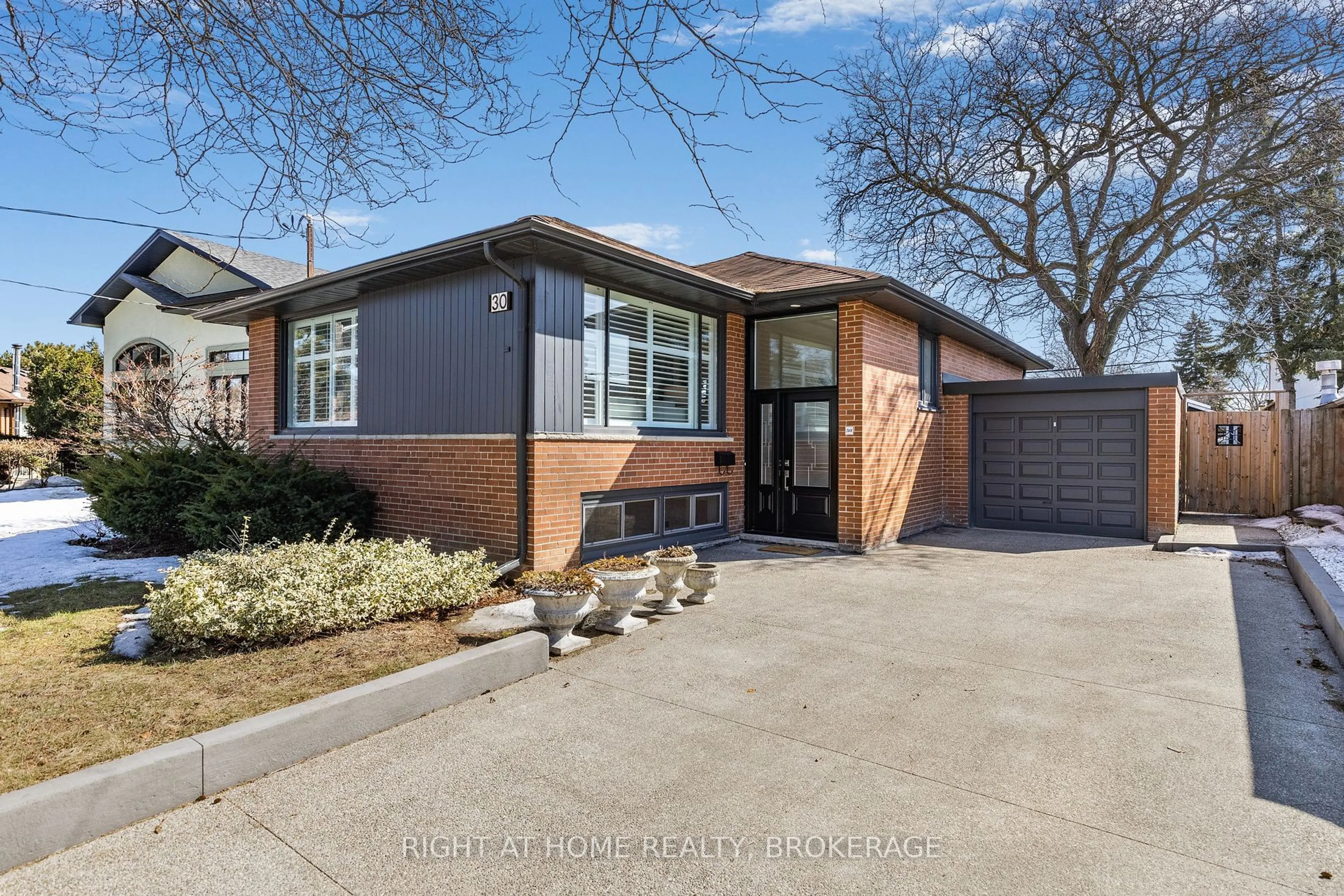 Home with brick exterior material, street for 30 Warbeck Pl, Toronto Ontario M9R 3C3