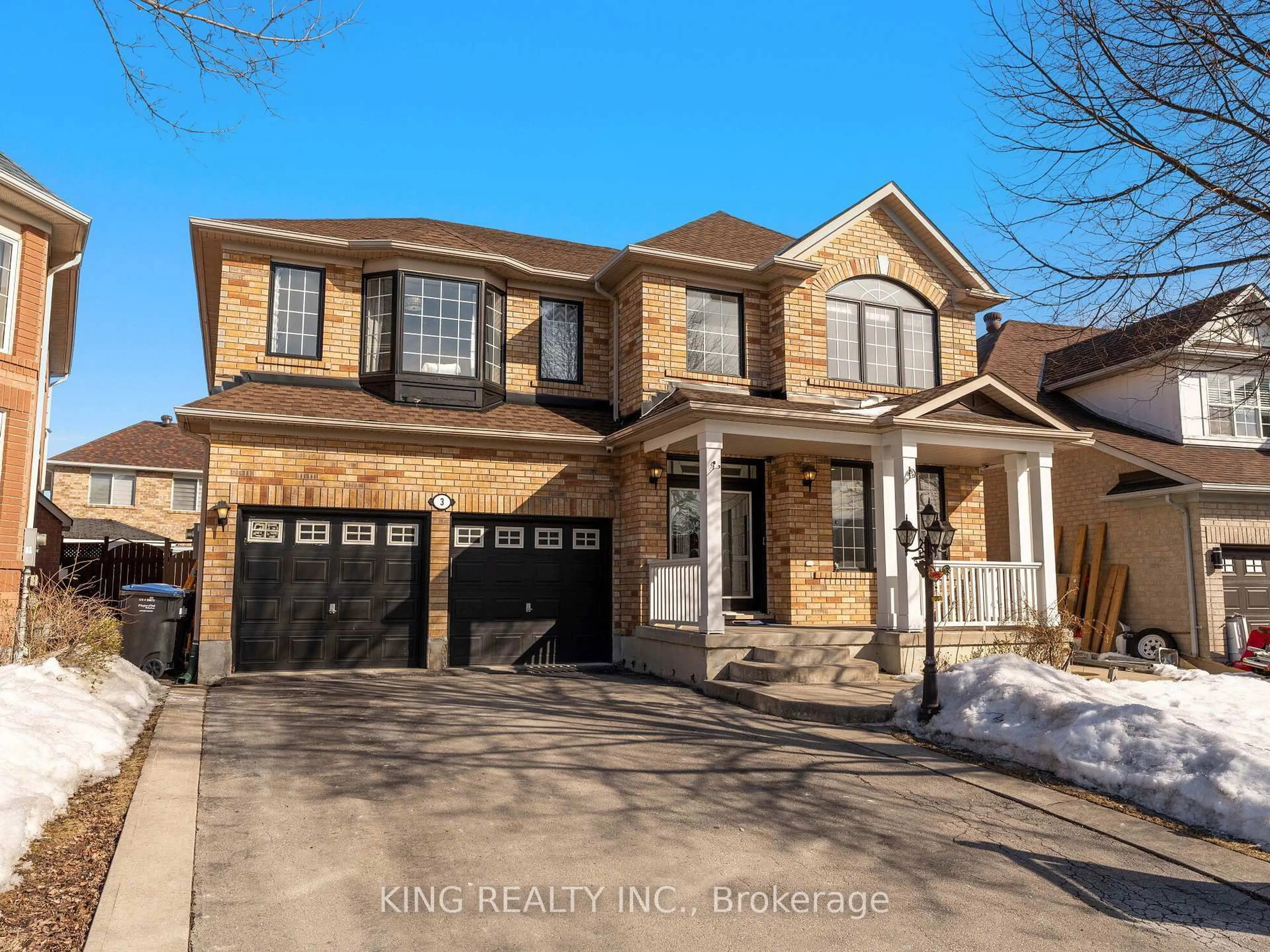 Home with brick exterior material, street for 3 Maldives Cres, Brampton Ontario L6P 1L4