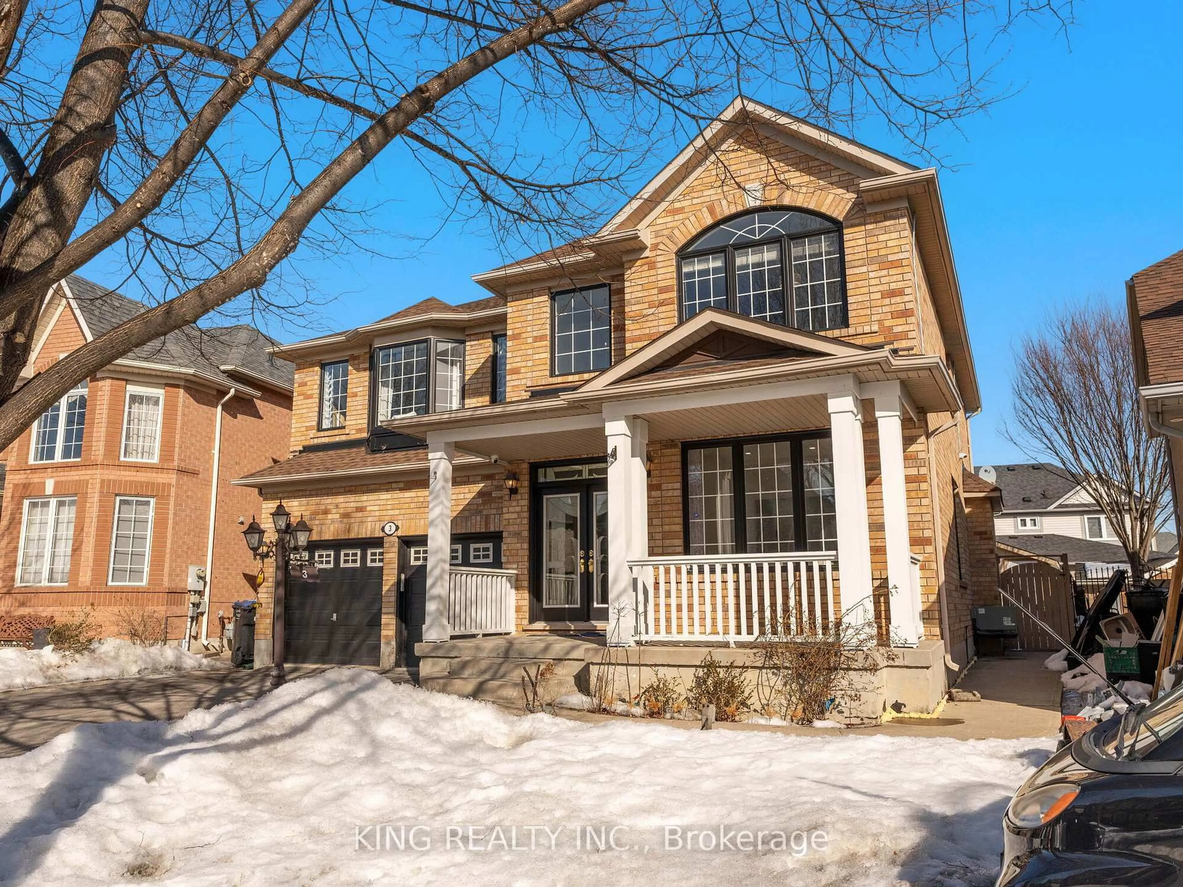 Home with brick exterior material, street for 3 Maldives Cres, Brampton Ontario L6P 1L4