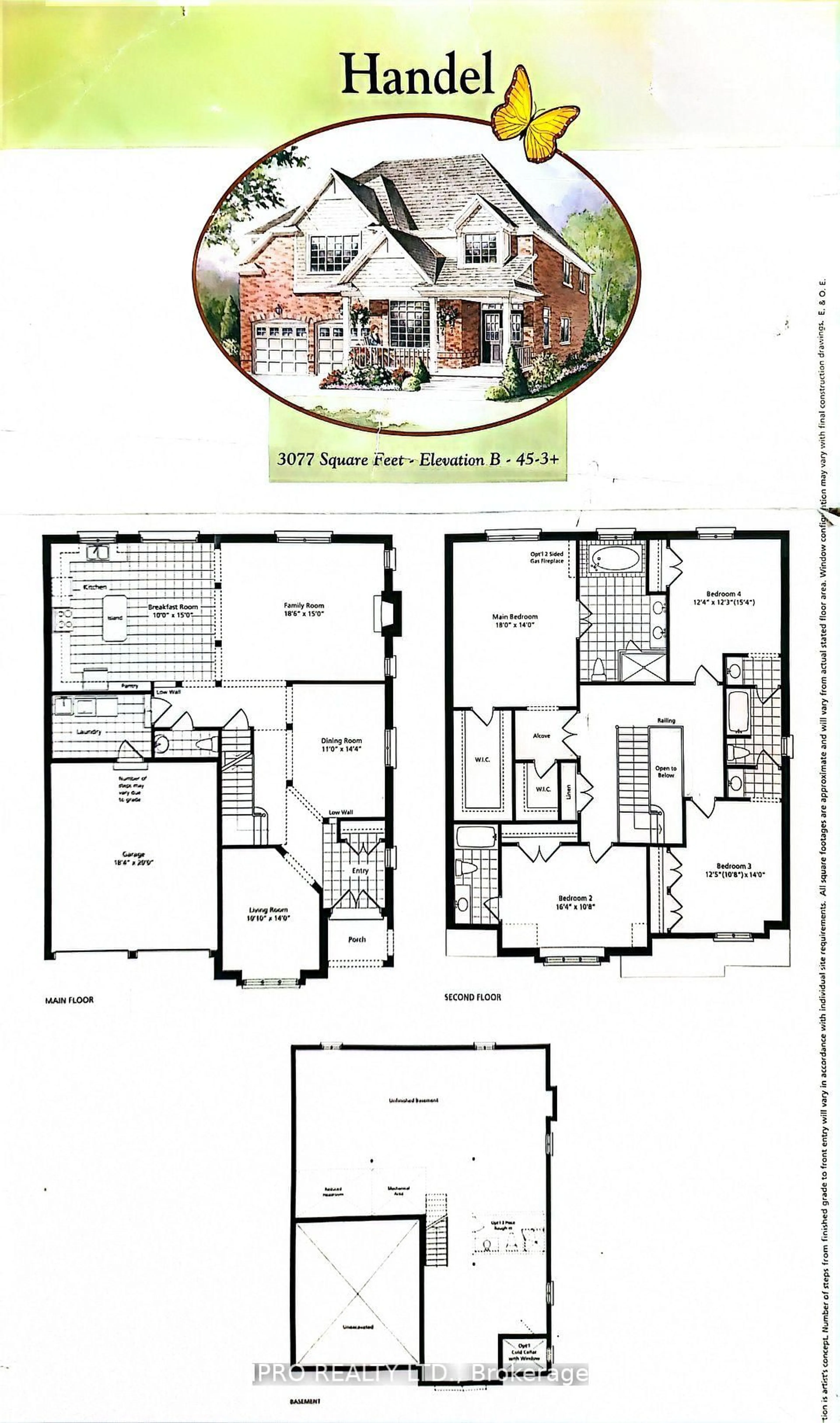 Floor plan for 31 Callisto Crt, Mississauga Ontario L5M 0A1