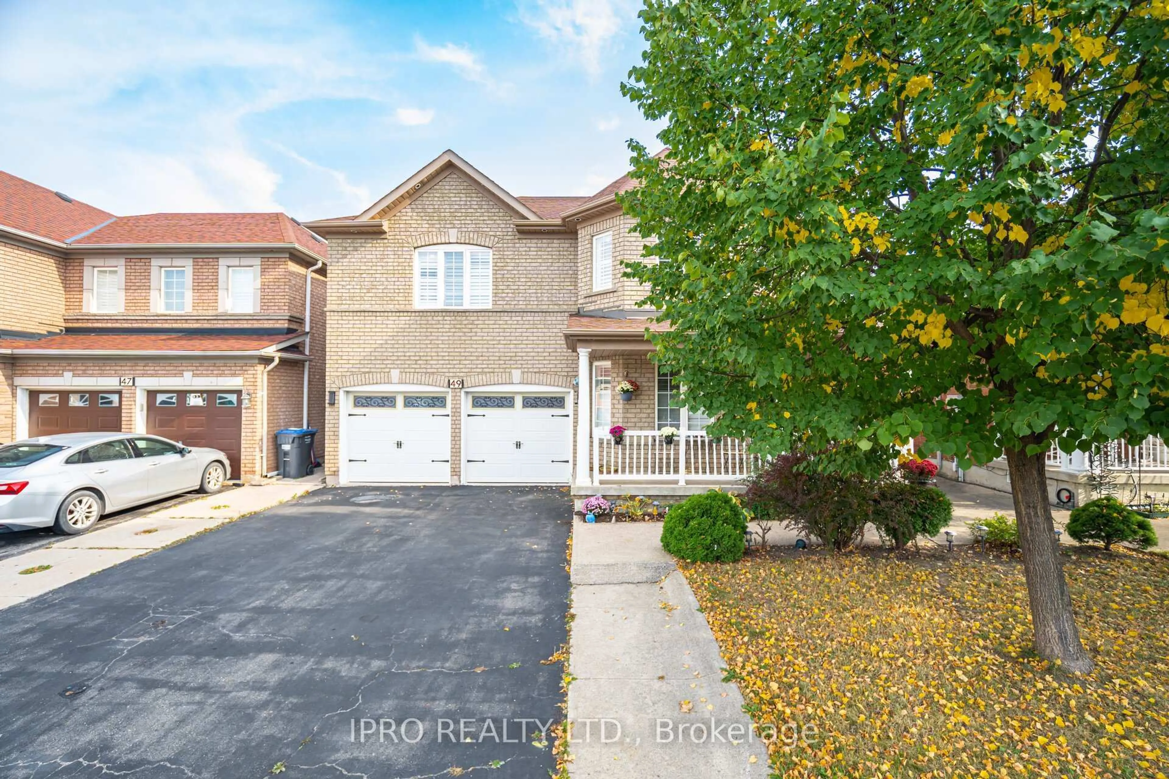 Home with brick exterior material, street for 49 Australia Dr, Brampton Ontario L6R 3G1