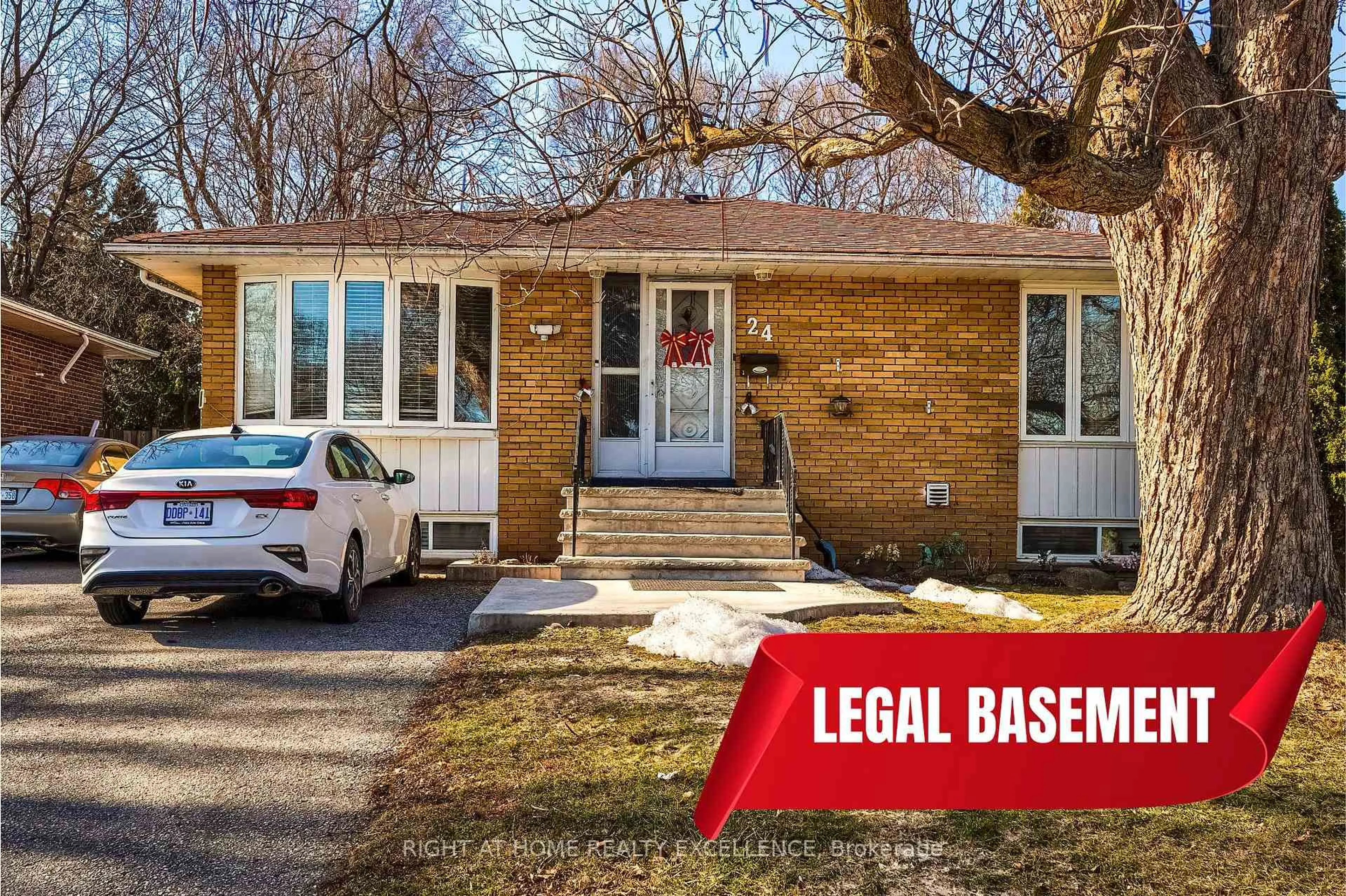 Home with brick exterior material, street for 24 Flowertown Ave, Brampton Ontario L6X 2K2