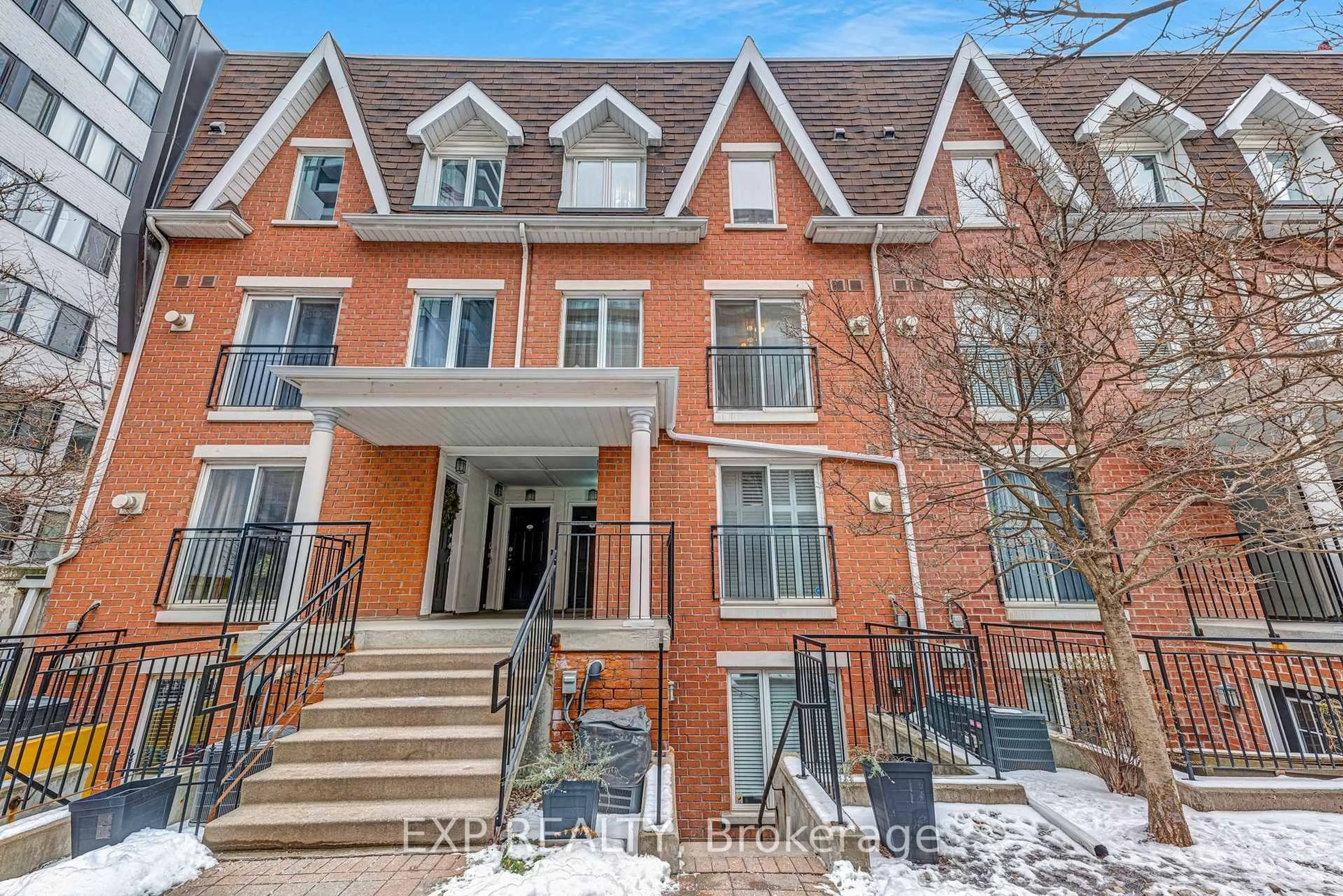 Home with brick exterior material, street for 12 Laidlaw St #806, Toronto Ontario M6K 1X2