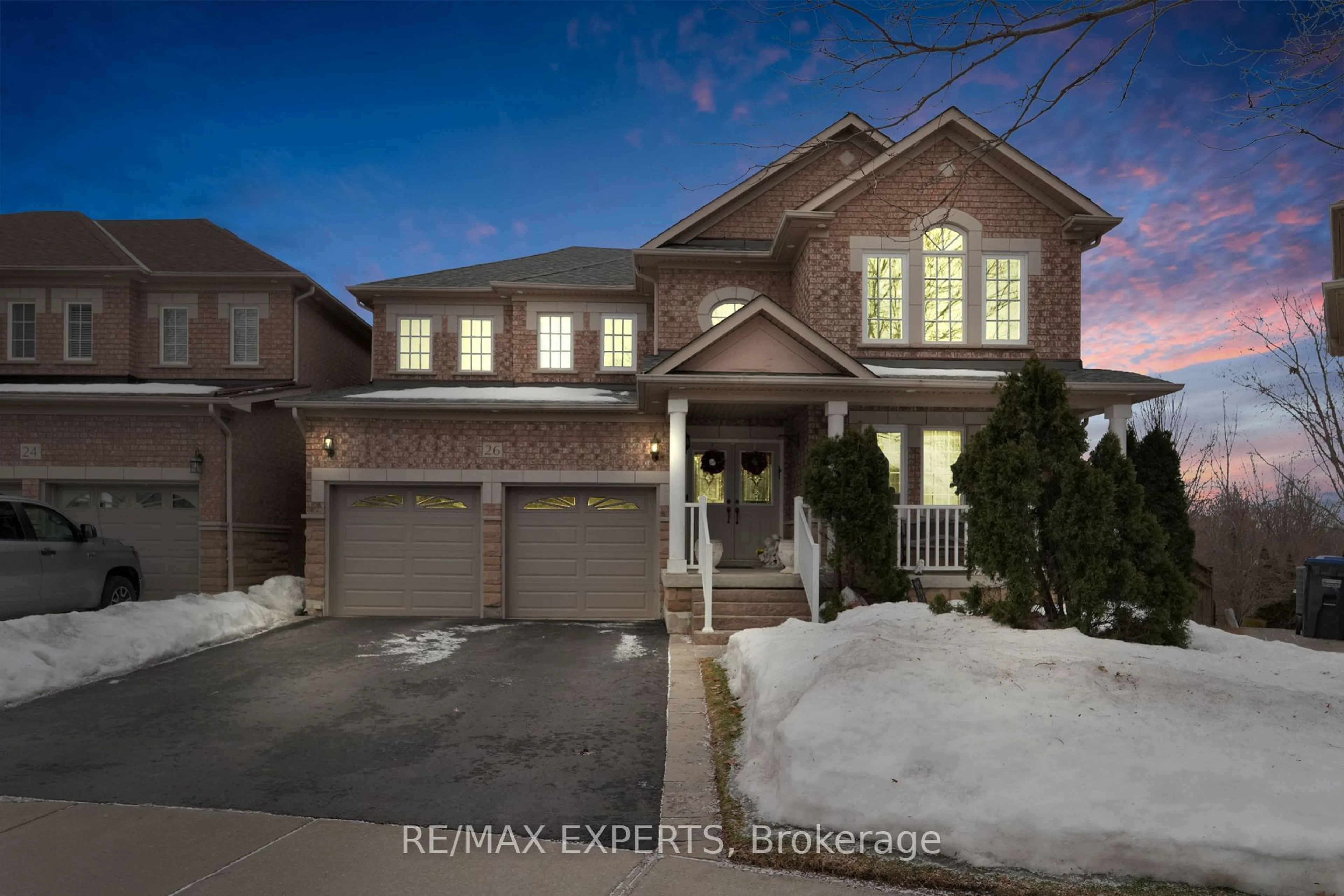 Home with brick exterior material, street for 26 Sawston Circ, Brampton Ontario L7A 2N8