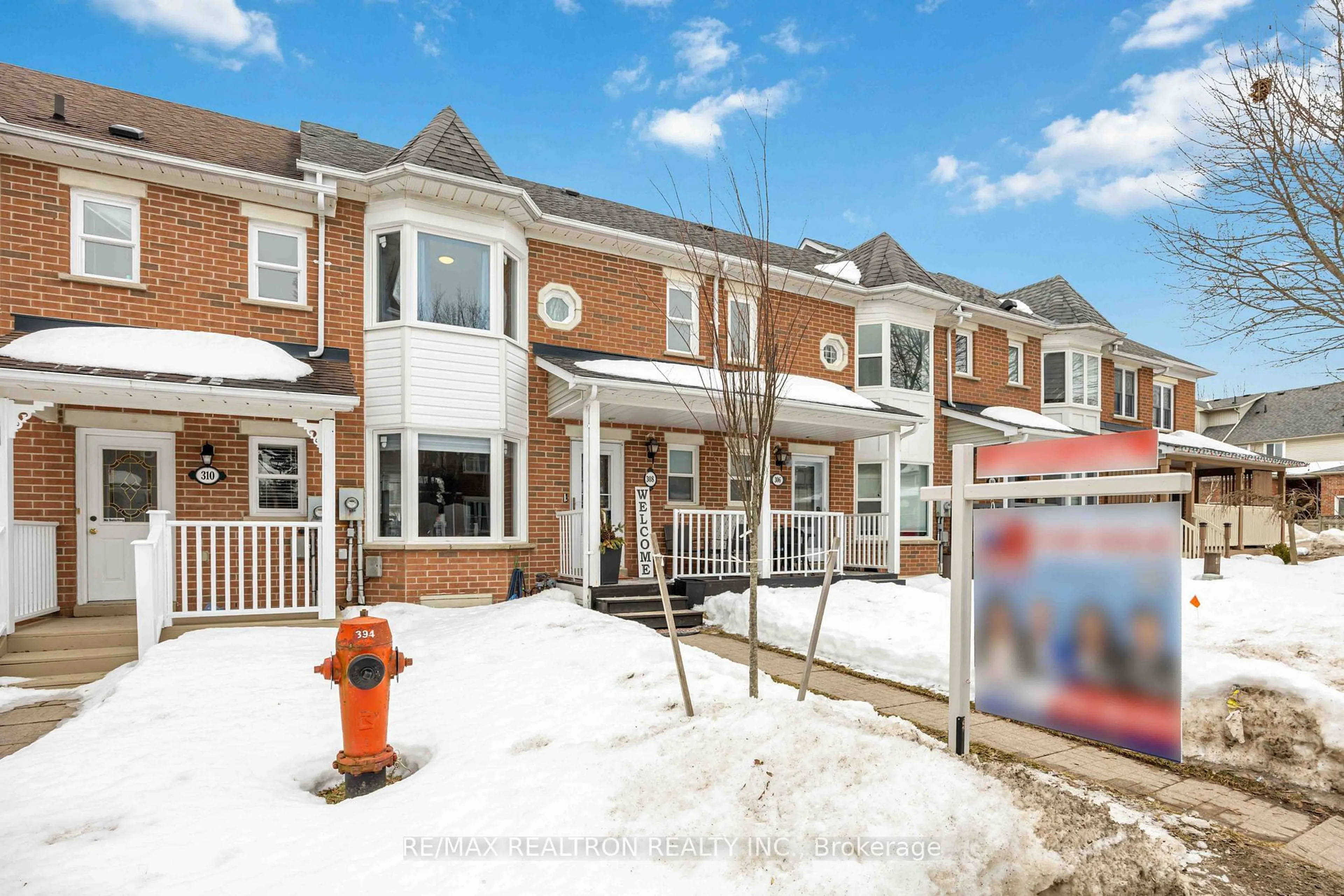 A pic from outside/outdoor area/front of a property/back of a property/a pic from drone, street for 308 Elderberry St, Orangeville Ontario L9W 4Z6