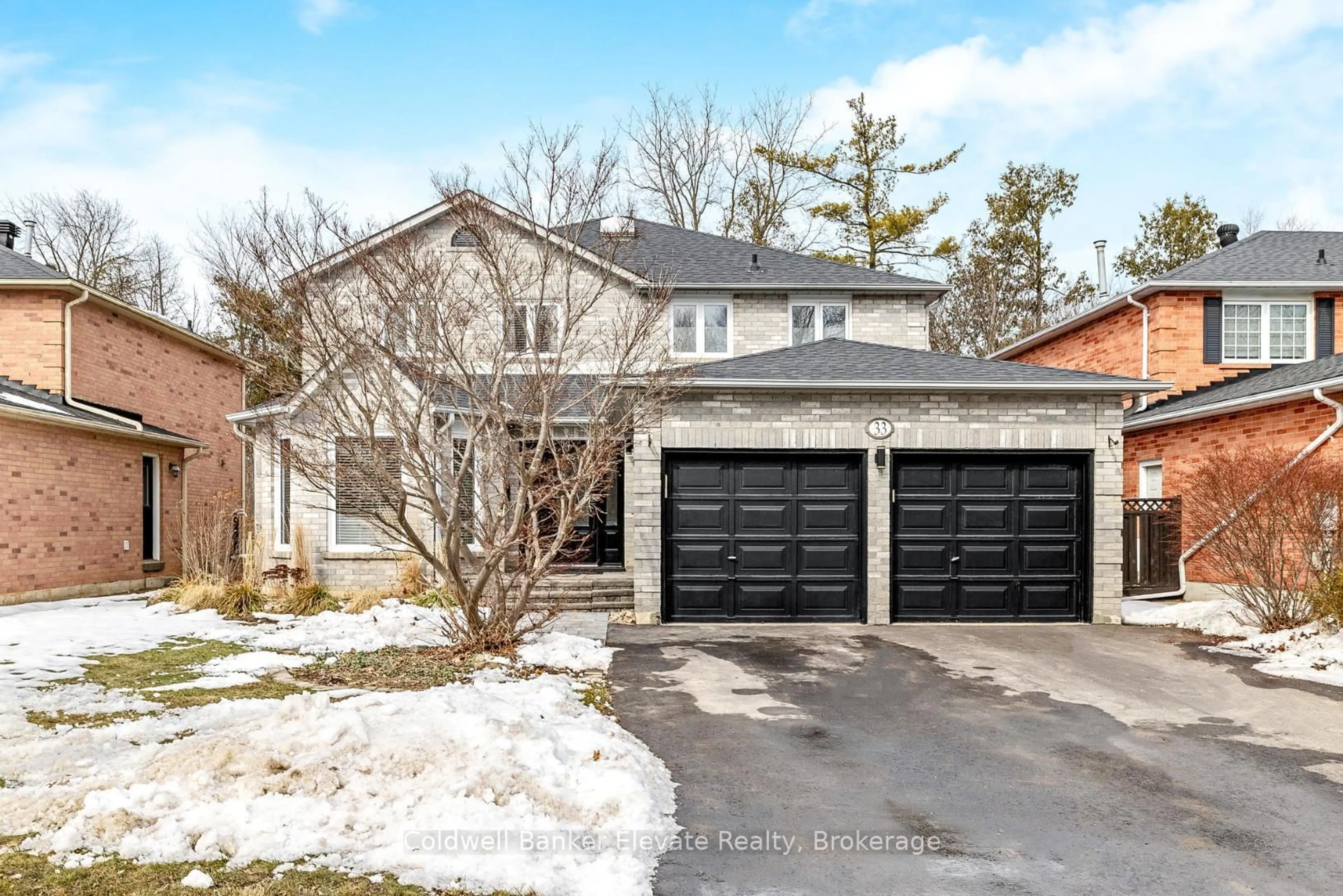 Home with brick exterior material, street for 33 Princess Anne Dr, Halton Hills Ontario L7G 5G4