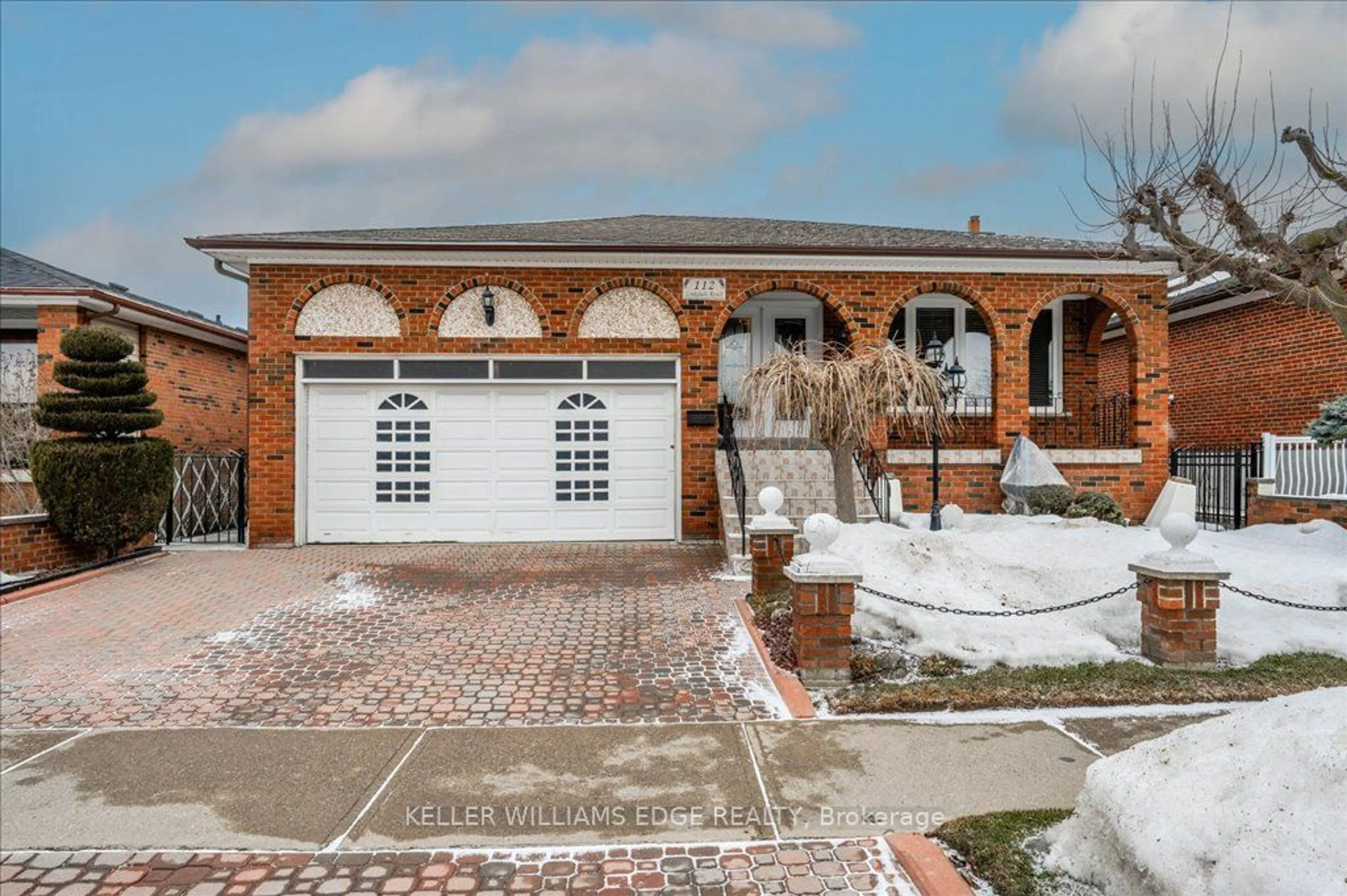 Home with brick exterior material, street for 112 Linkdale Rd, Brampton Ontario L6V 3A2