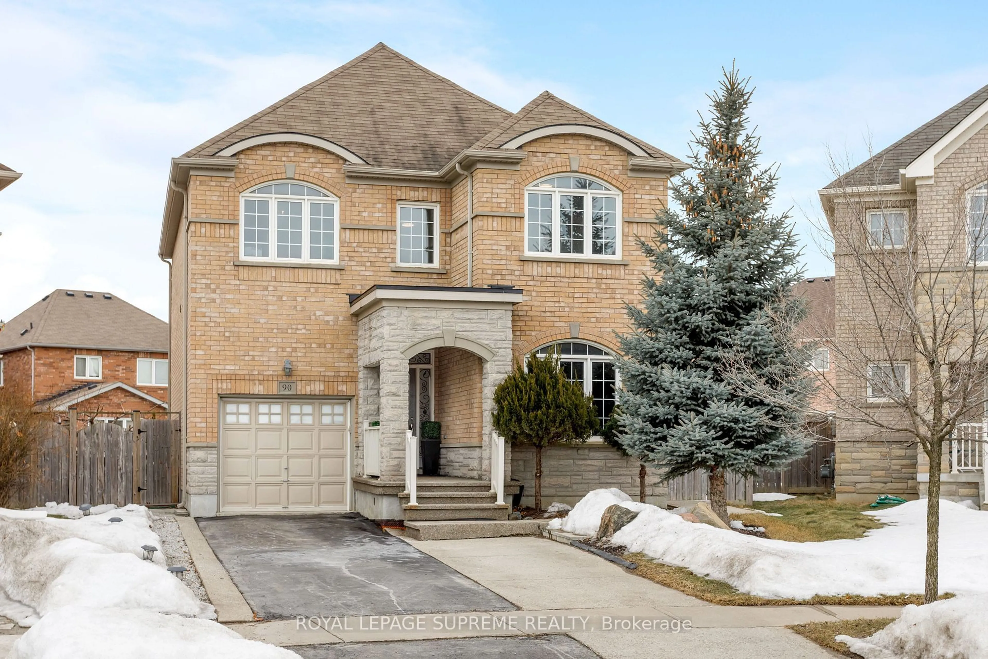 Home with brick exterior material, street for 90 Lightcatcher Circ, Brampton Ontario L6P 3P4