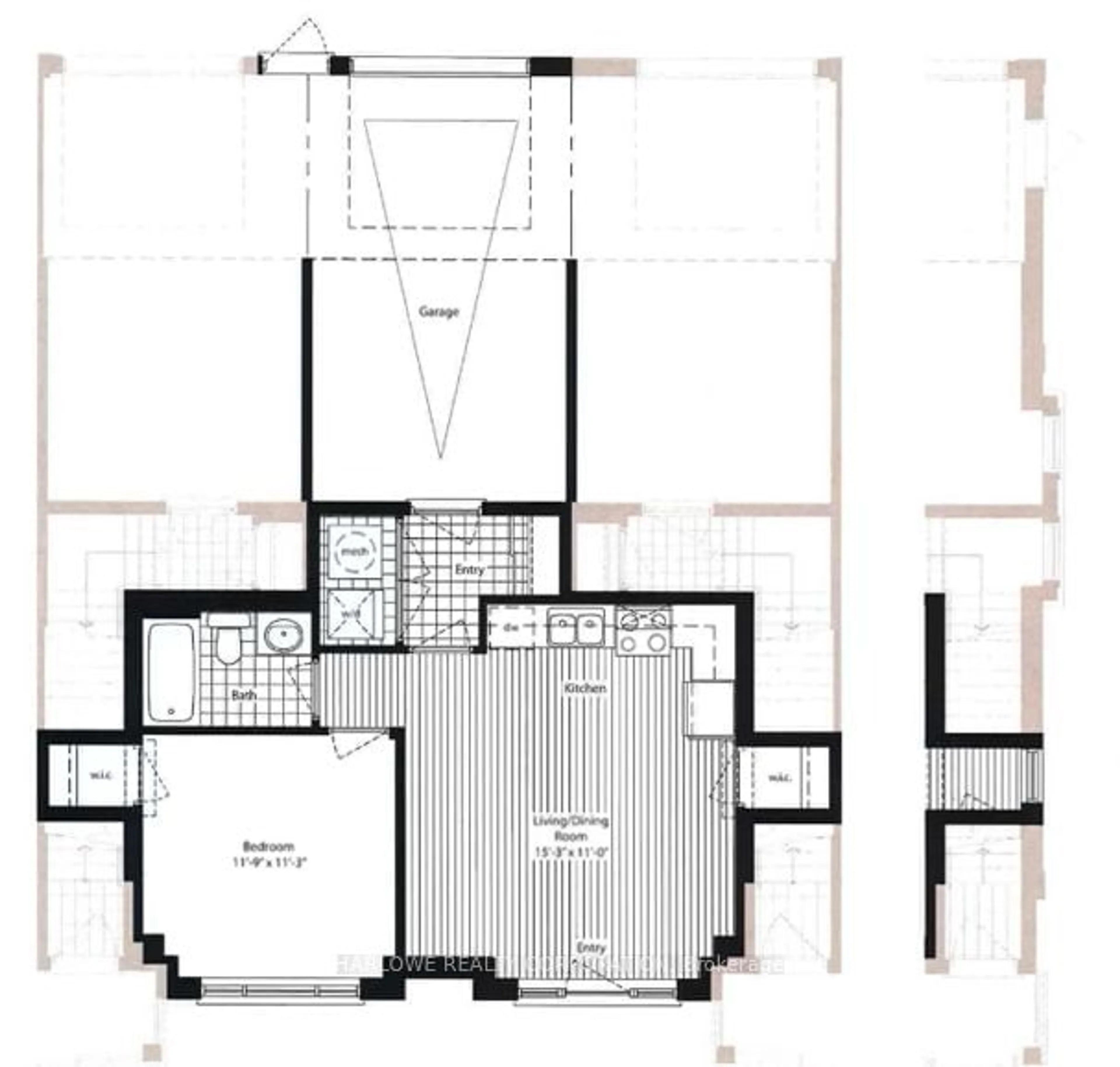 Floor plan for 60 Fairwood Circ #65, Brampton Ontario L6R 0Y6