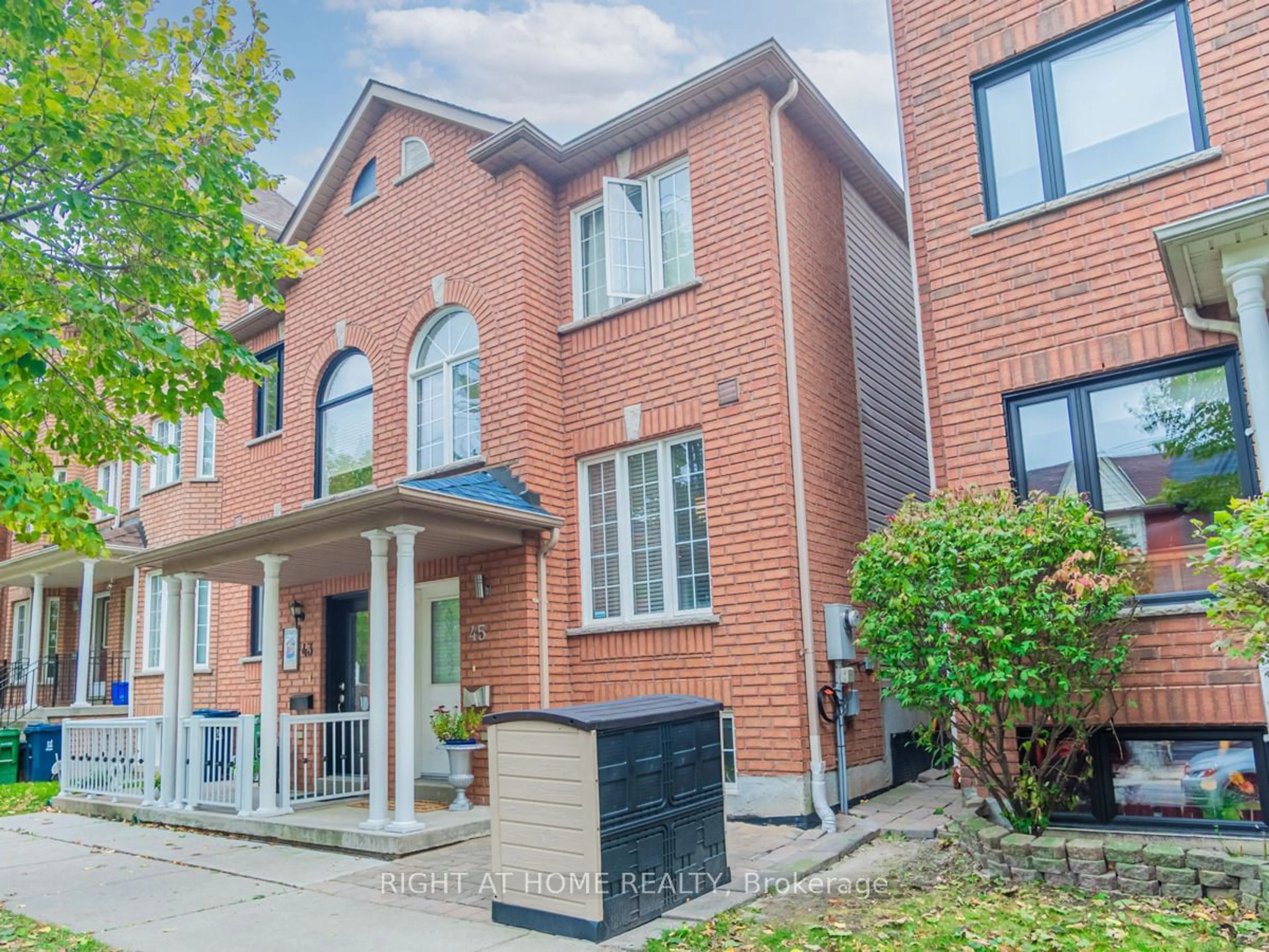 Home with brick exterior material, street for 45 Rutland St, Toronto Ontario M6N 5G1