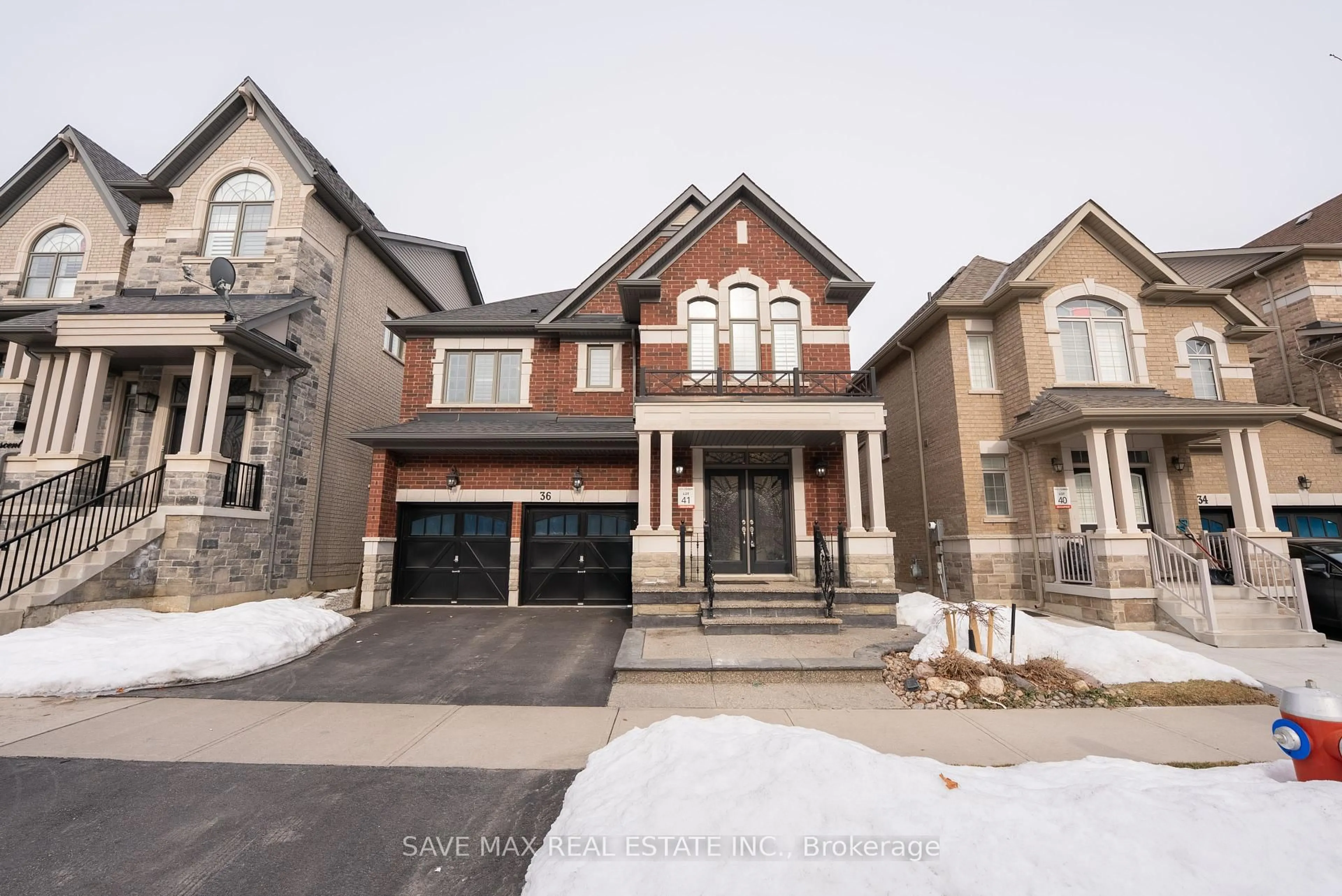 Home with brick exterior material, street for 36 Roulette Cres, Brampton Ontario L7A 4R6