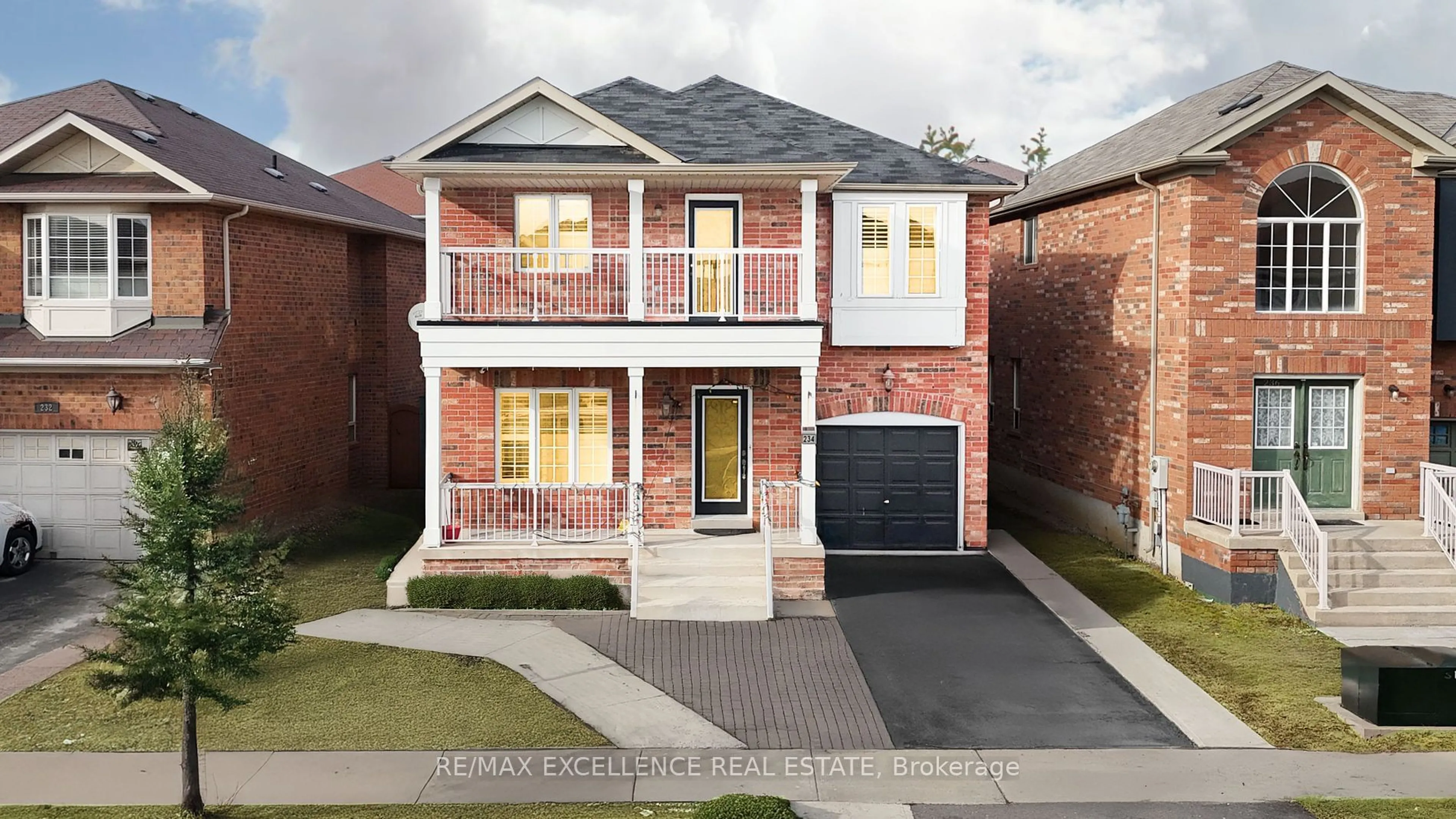 Home with brick exterior material, street for 234 Valleyway Dr, Brampton Ontario L6X 0A9