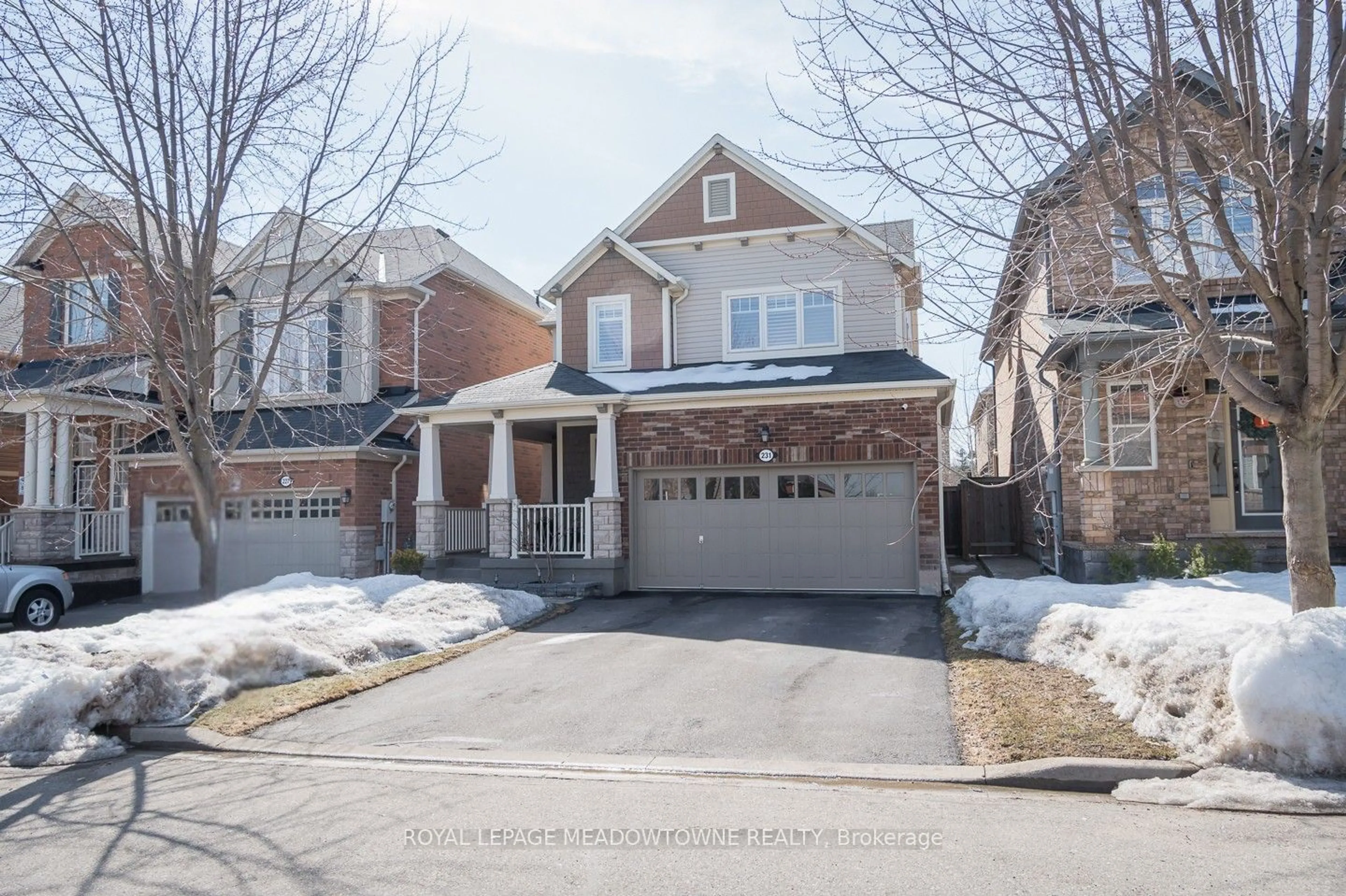 Home with brick exterior material, street for 231 Jelinik Terr, Milton Ontario L9T 7M7